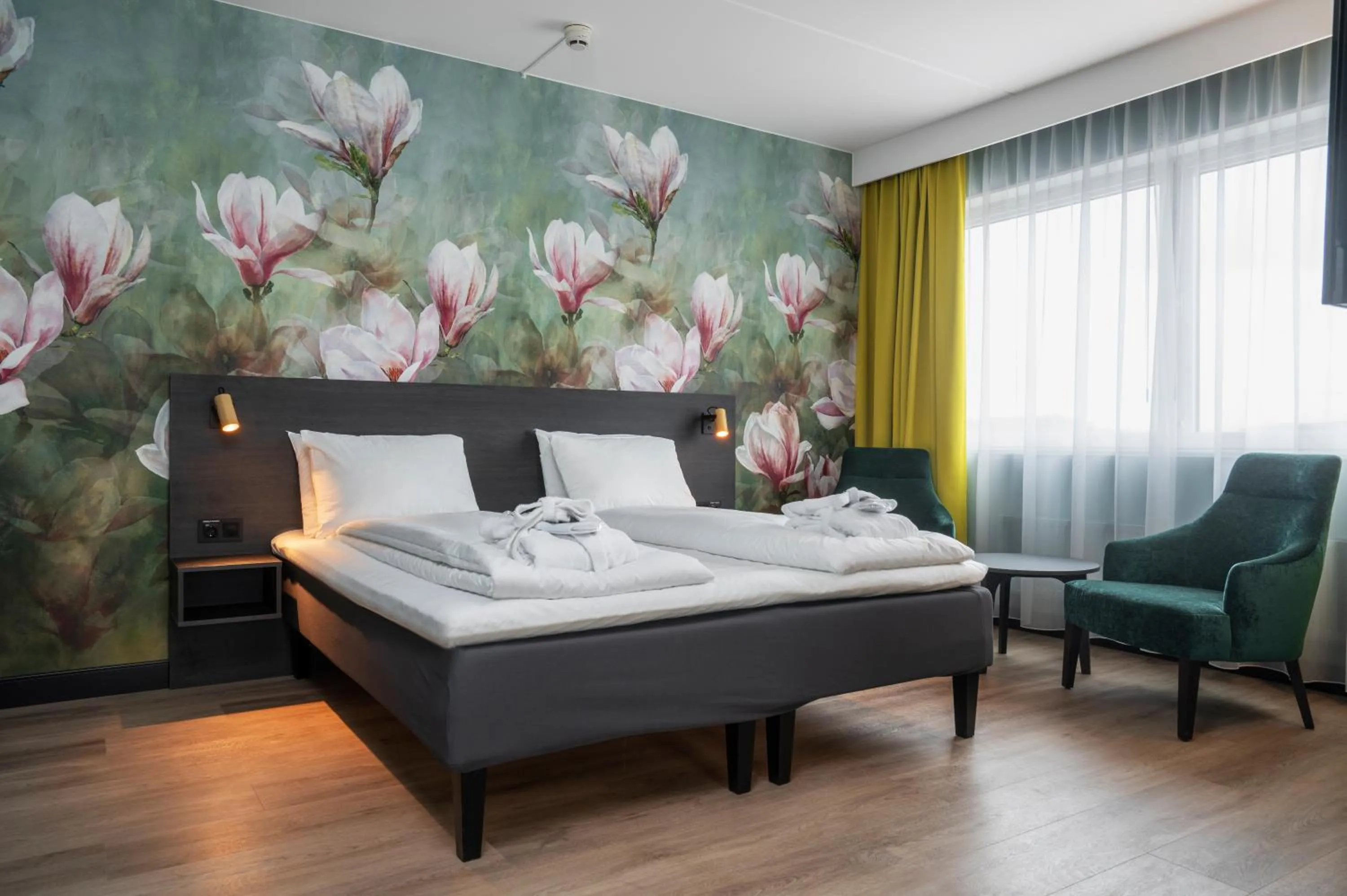 Bed in Thon Hotel Ski