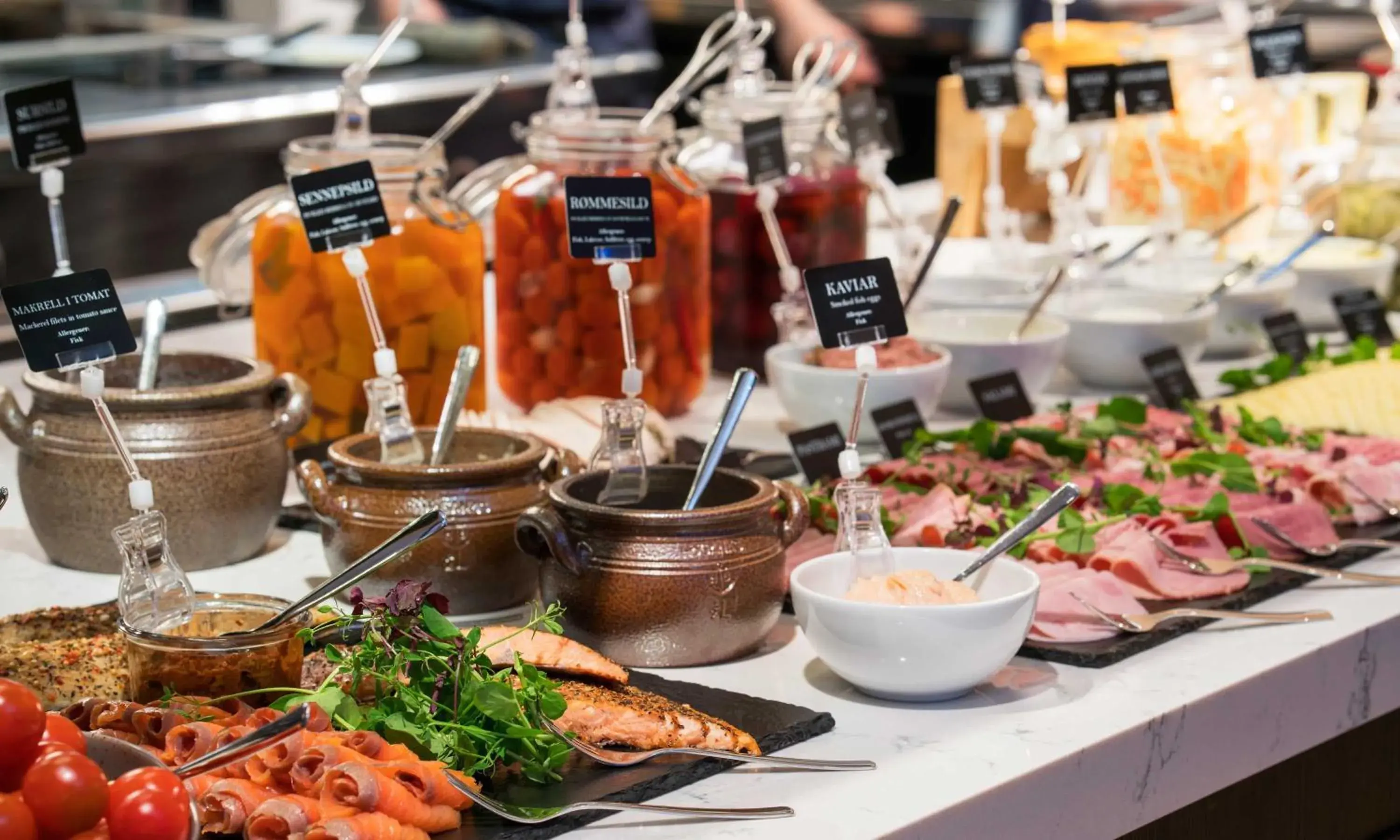 Buffet breakfast in Thon Hotel Ski Buffet breakfast in Thon Hotel Ski