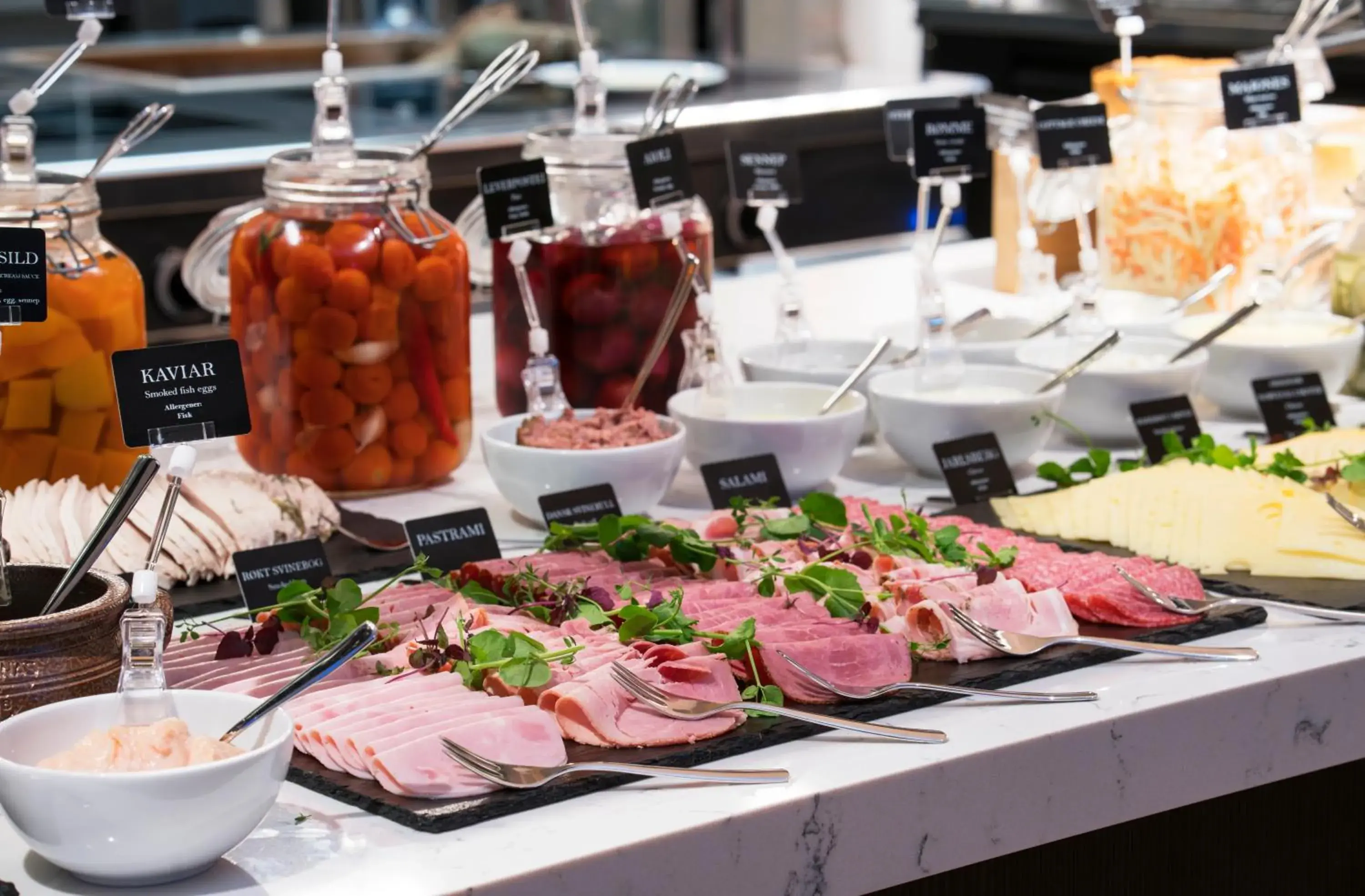 Buffet breakfast in Thon Hotel Ski Buffet breakfast in Thon Hotel Ski