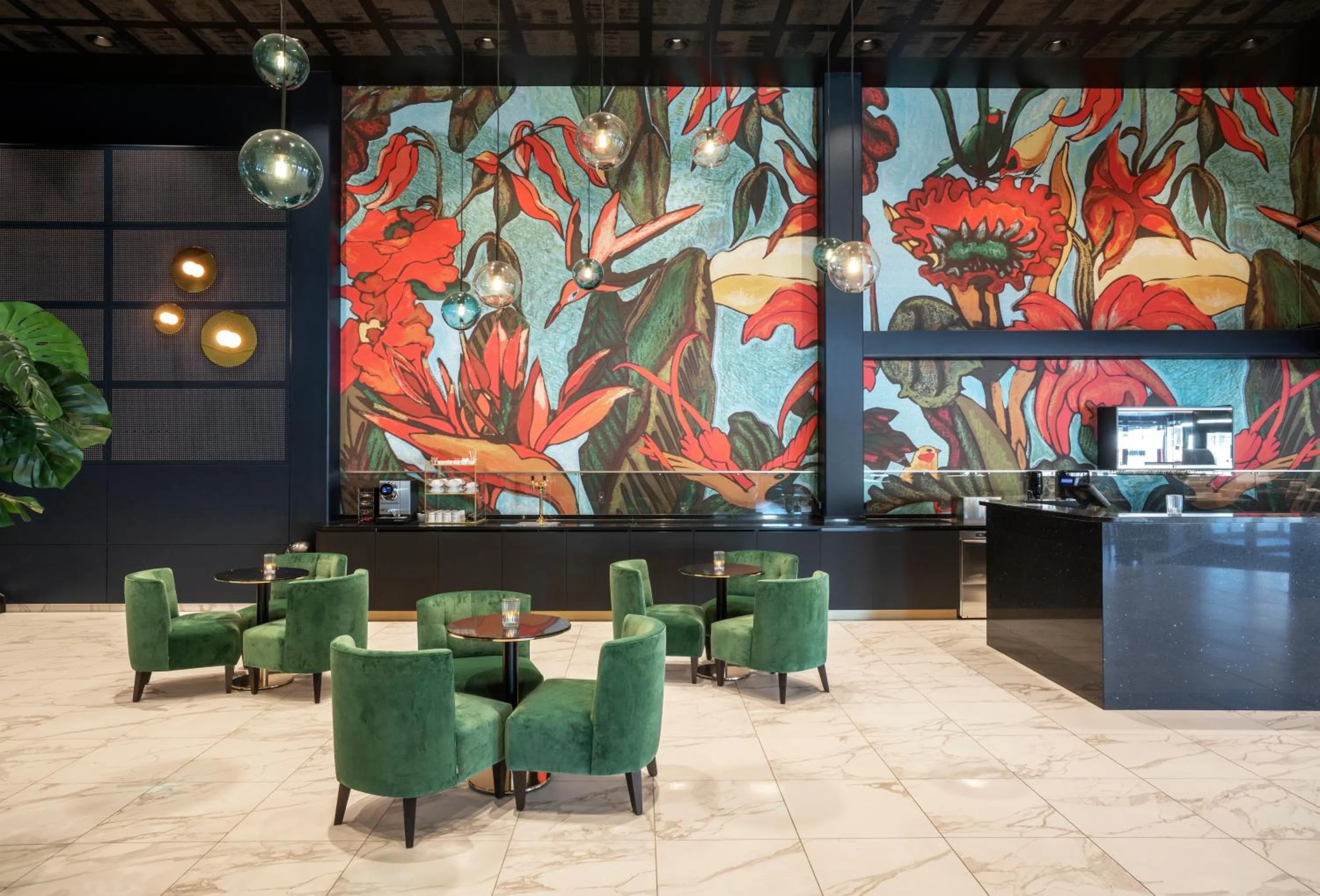 Lounge or bar in Thon Hotel Ski