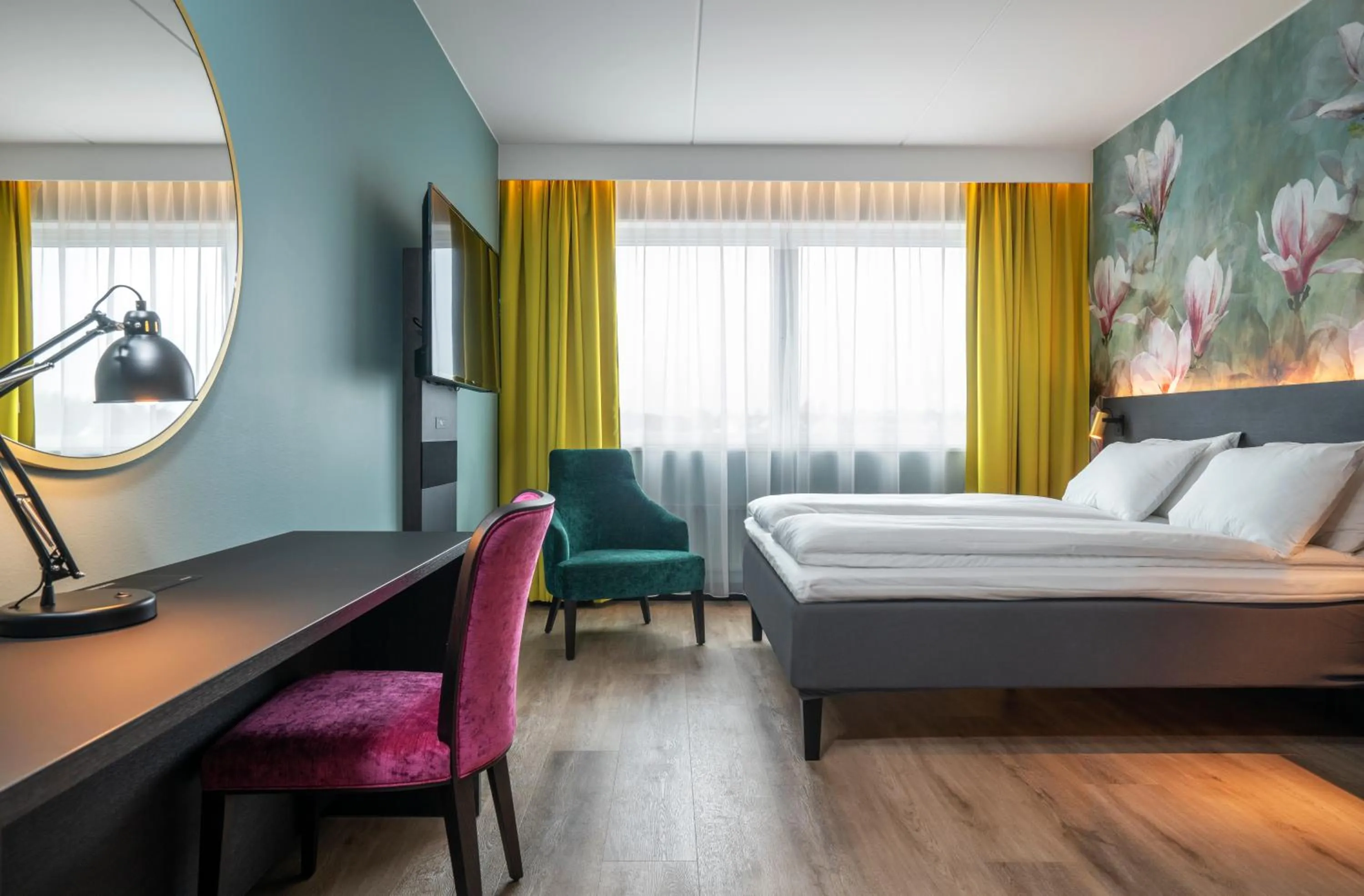 Photo of the whole room, Bed in Thon Hotel Ski