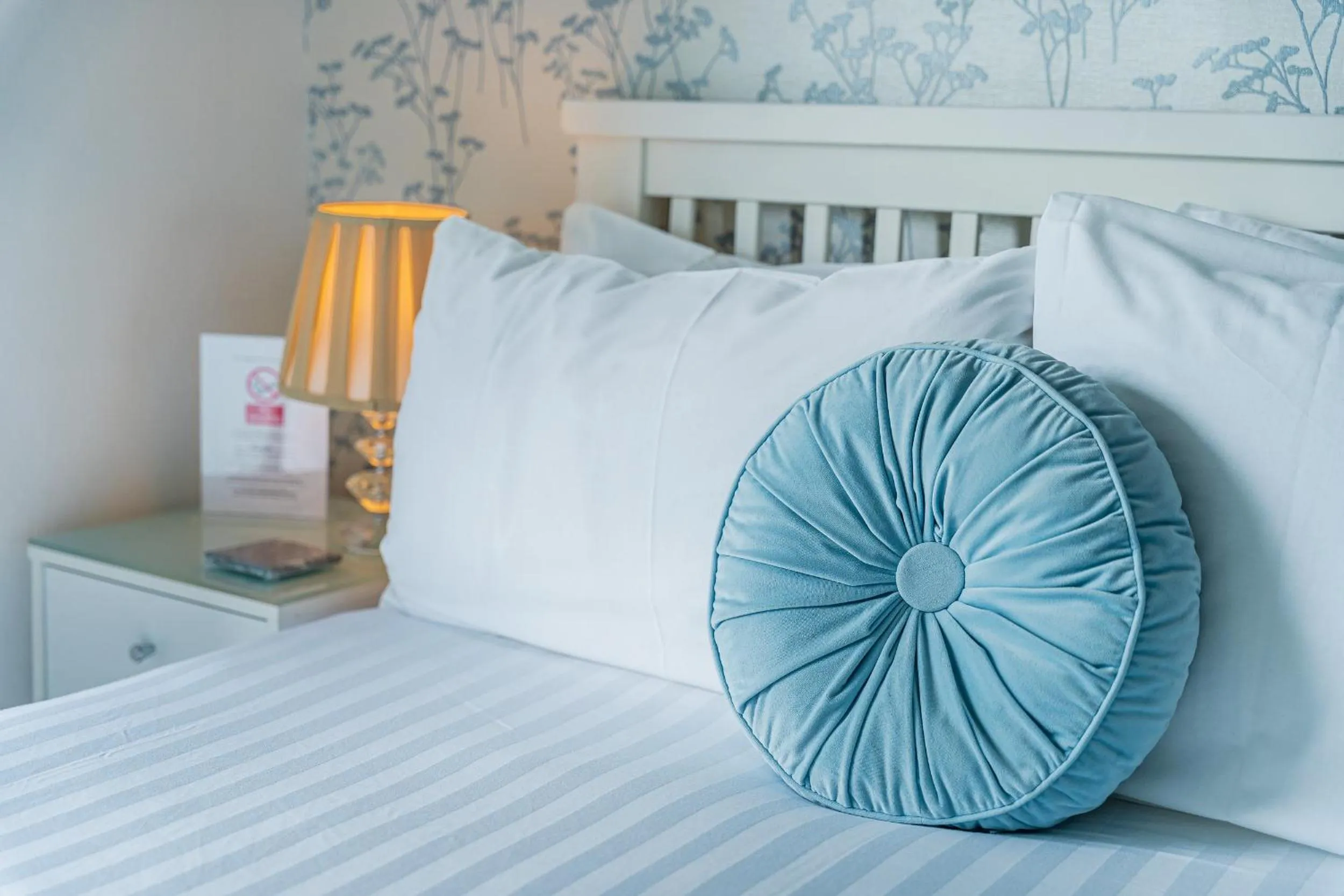 Bed in Rooms at The Highcliffe