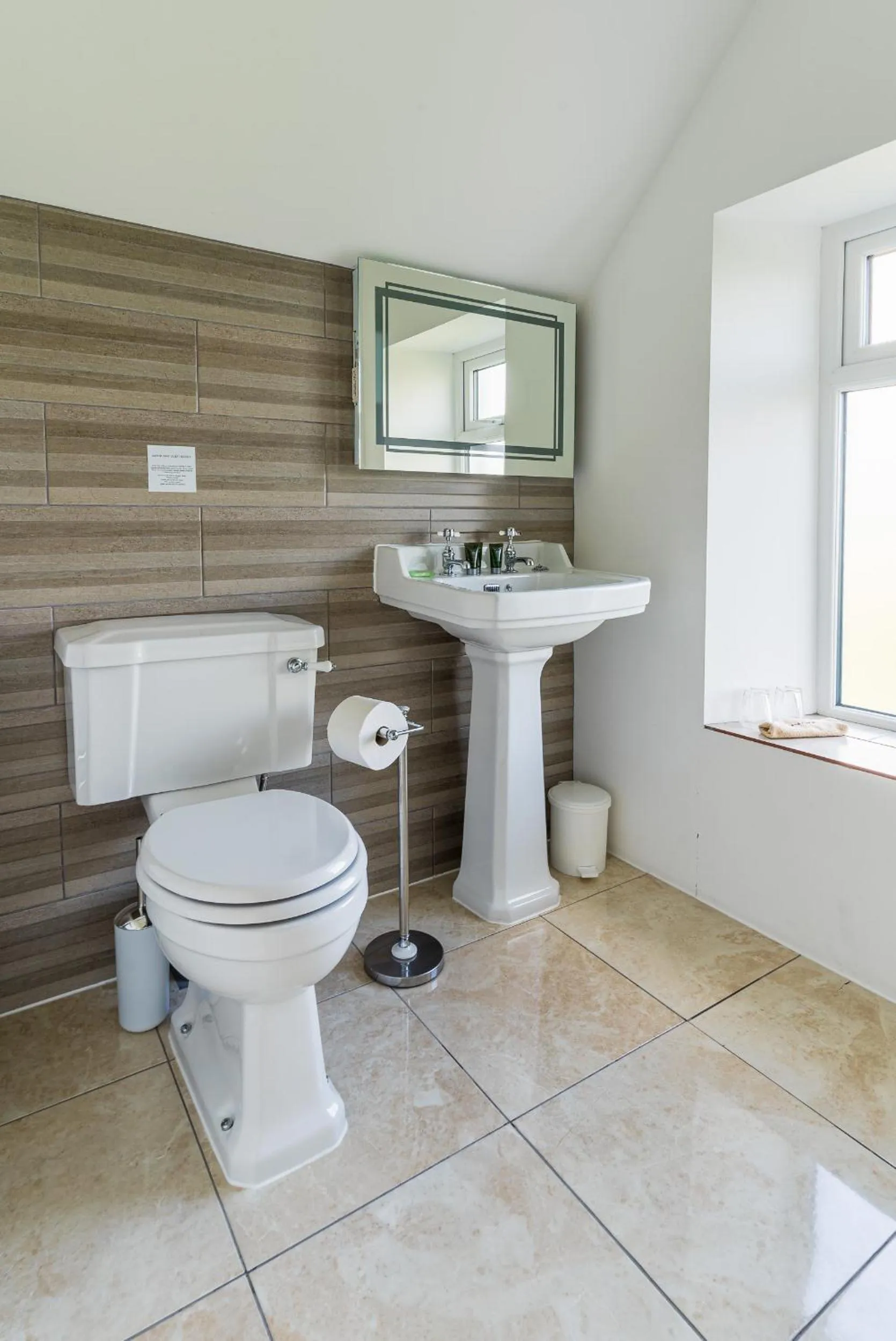 Toilet in Rooms at The Highcliffe