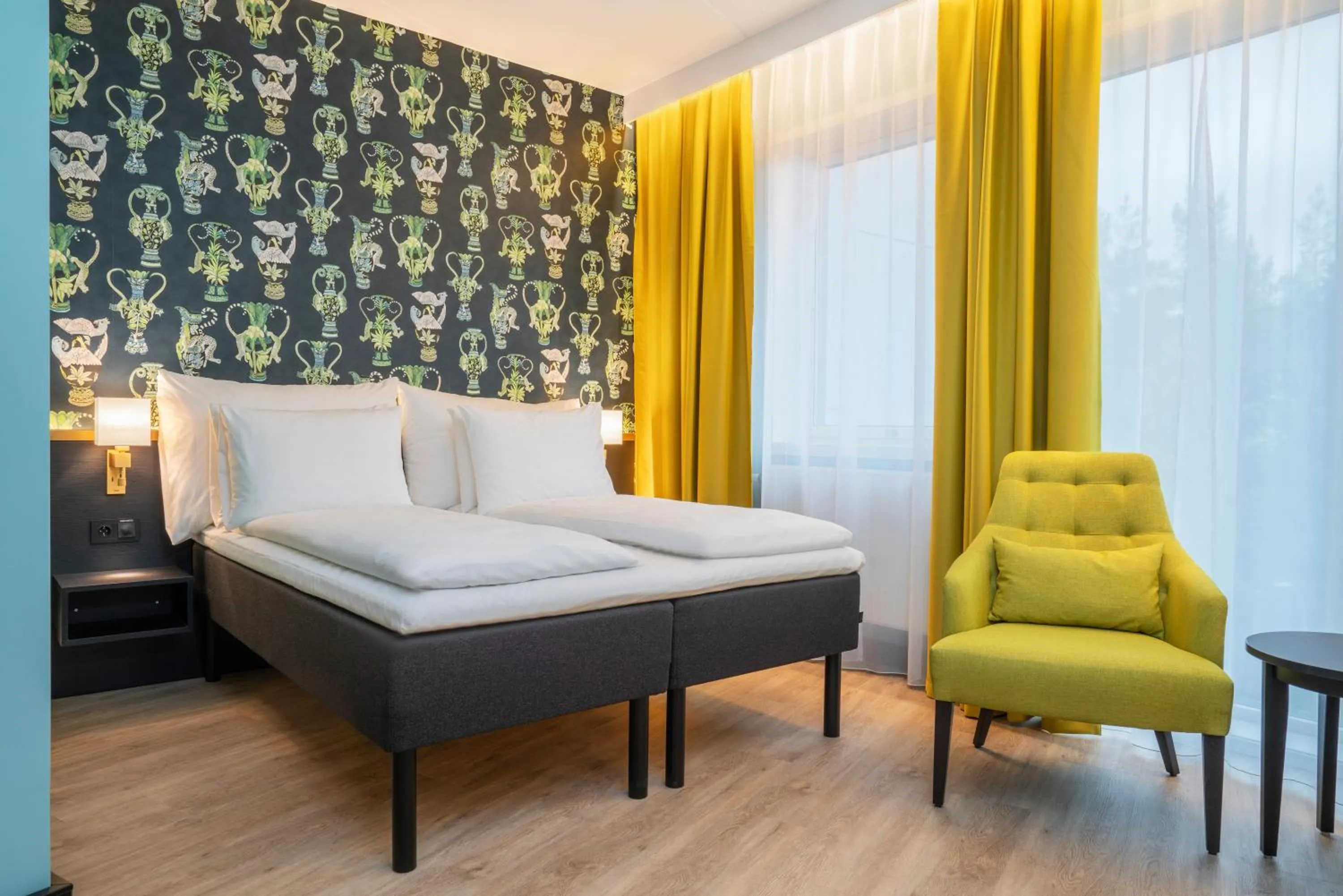 Bed in Thon Hotel Linne