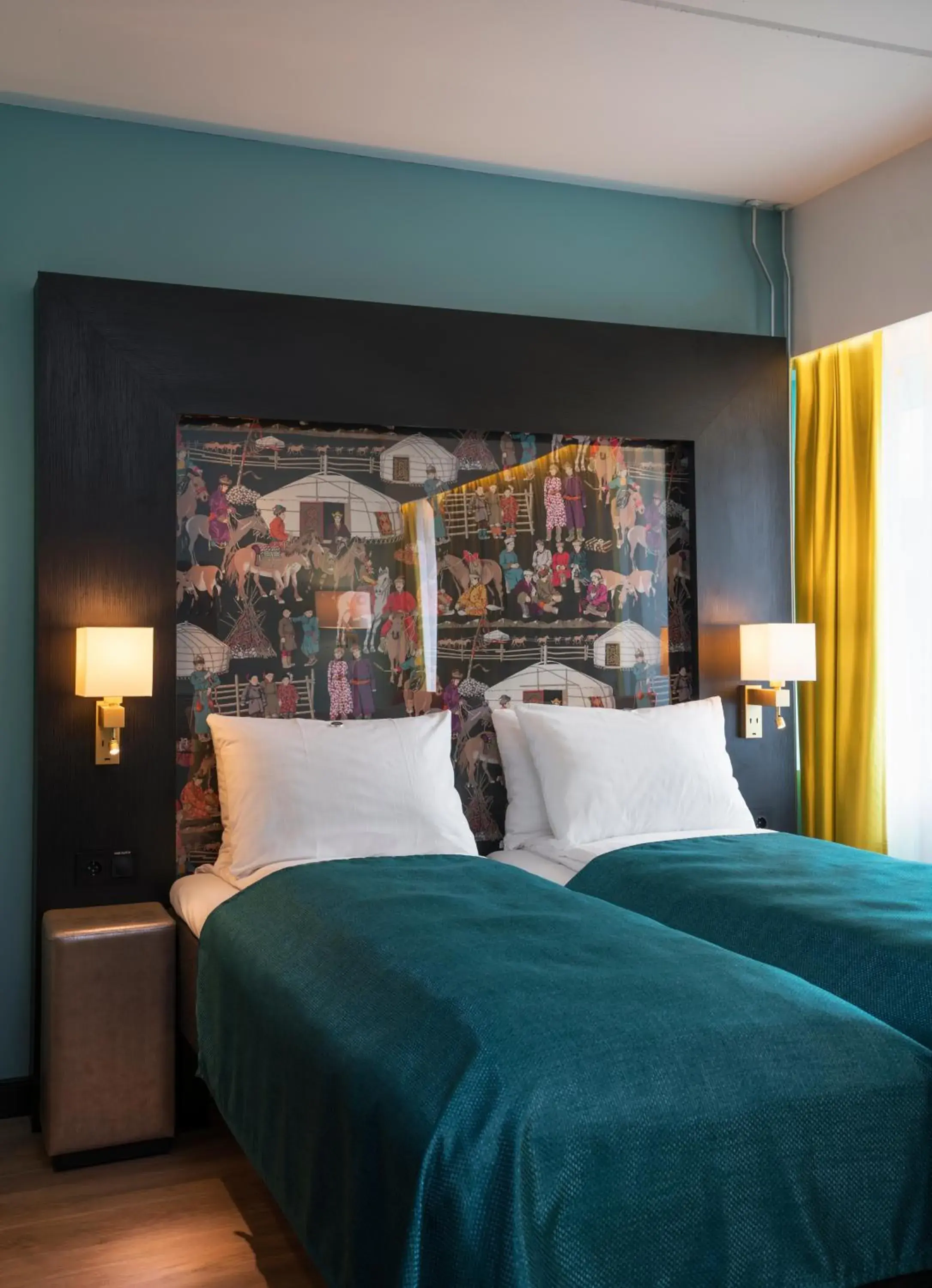 Bed in Thon Hotel Linne Bed in Thon Hotel Linne