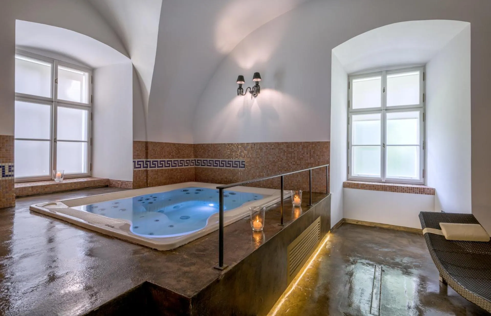Hot Tub in Zámek Ratměřice - Hotel & Resort
