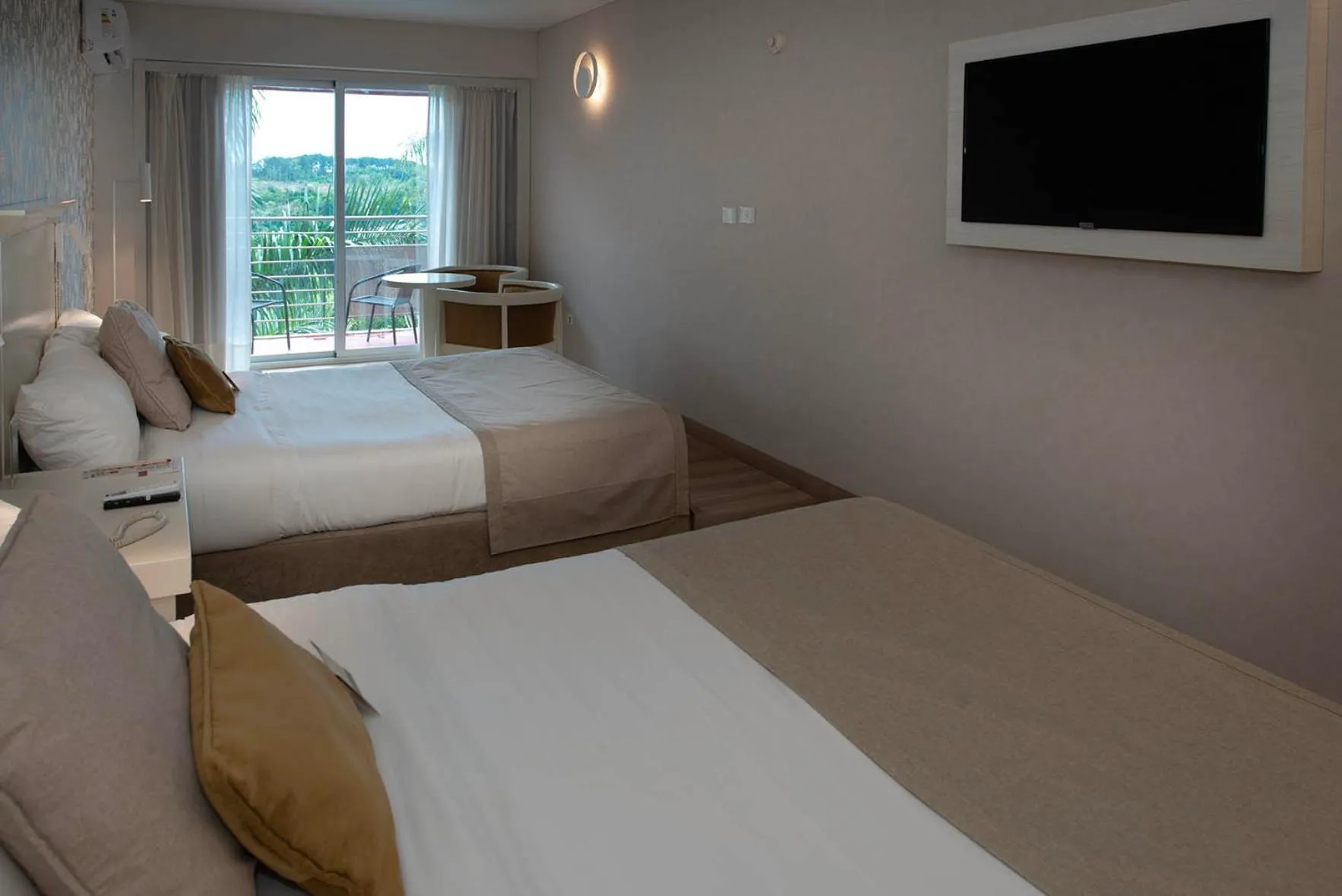 River view, Bed in Amérian Portal Del Iguazú Hotel