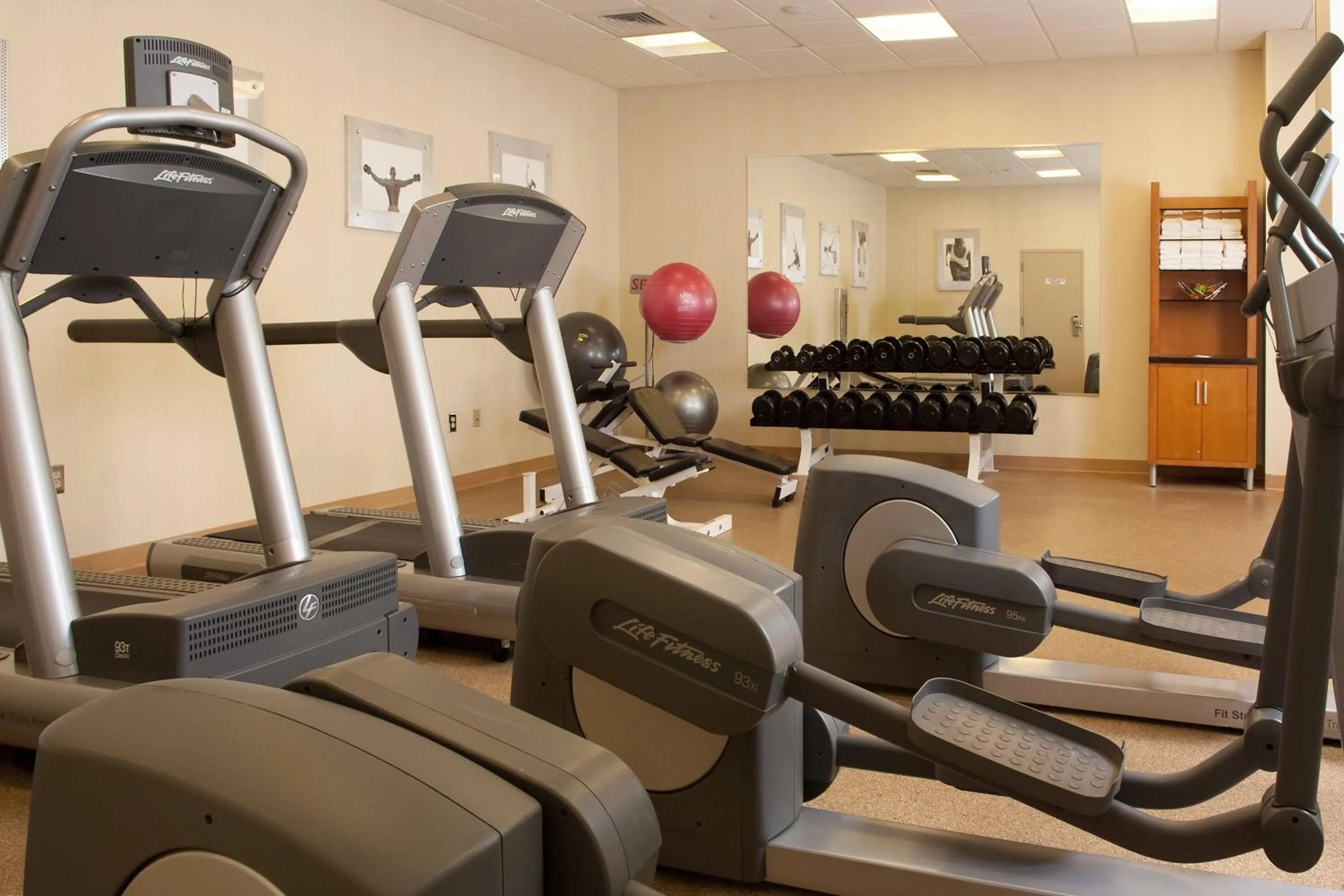 Fitness centre/facilities in Greenville Marriott