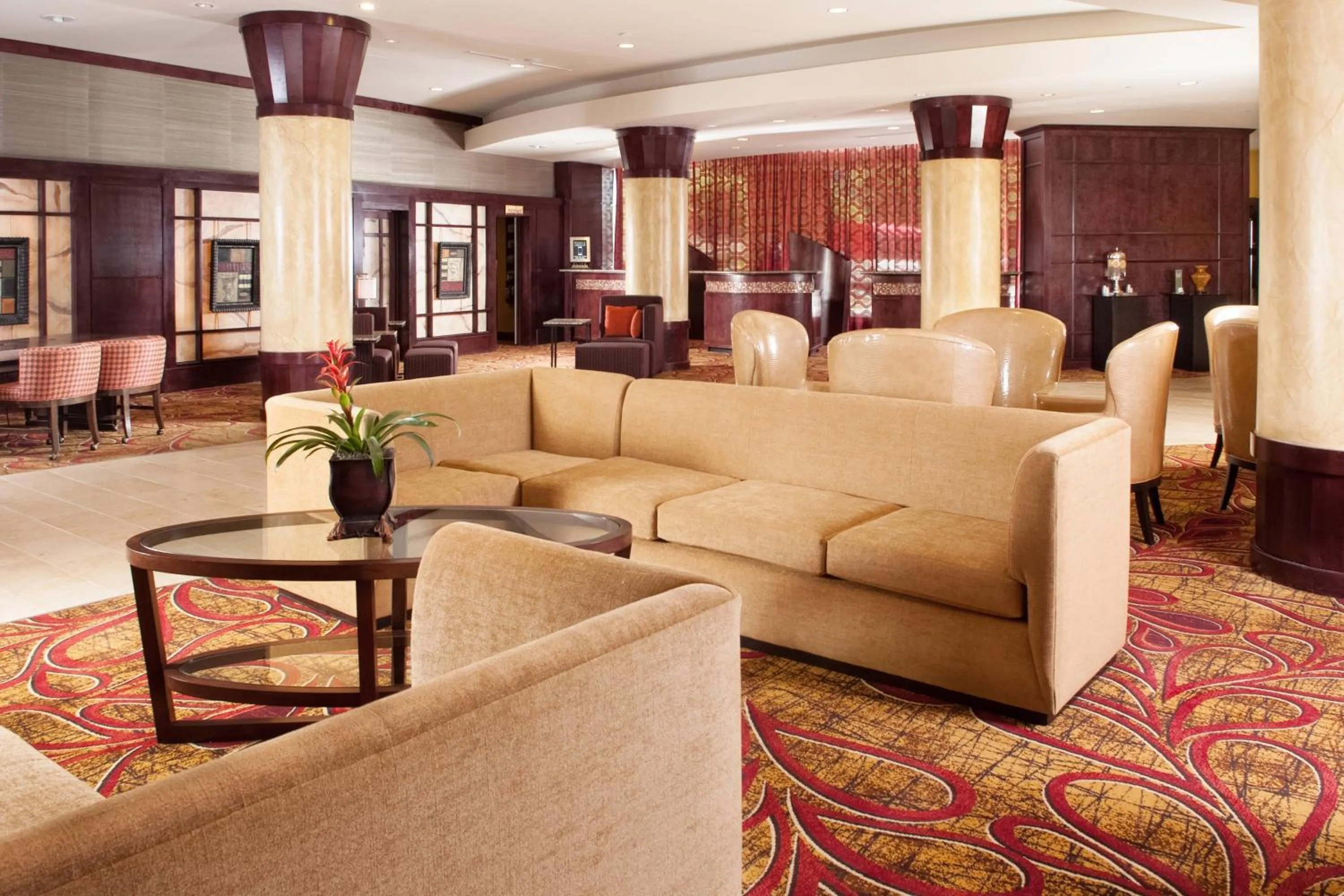 Lobby or reception in Greenville Marriott