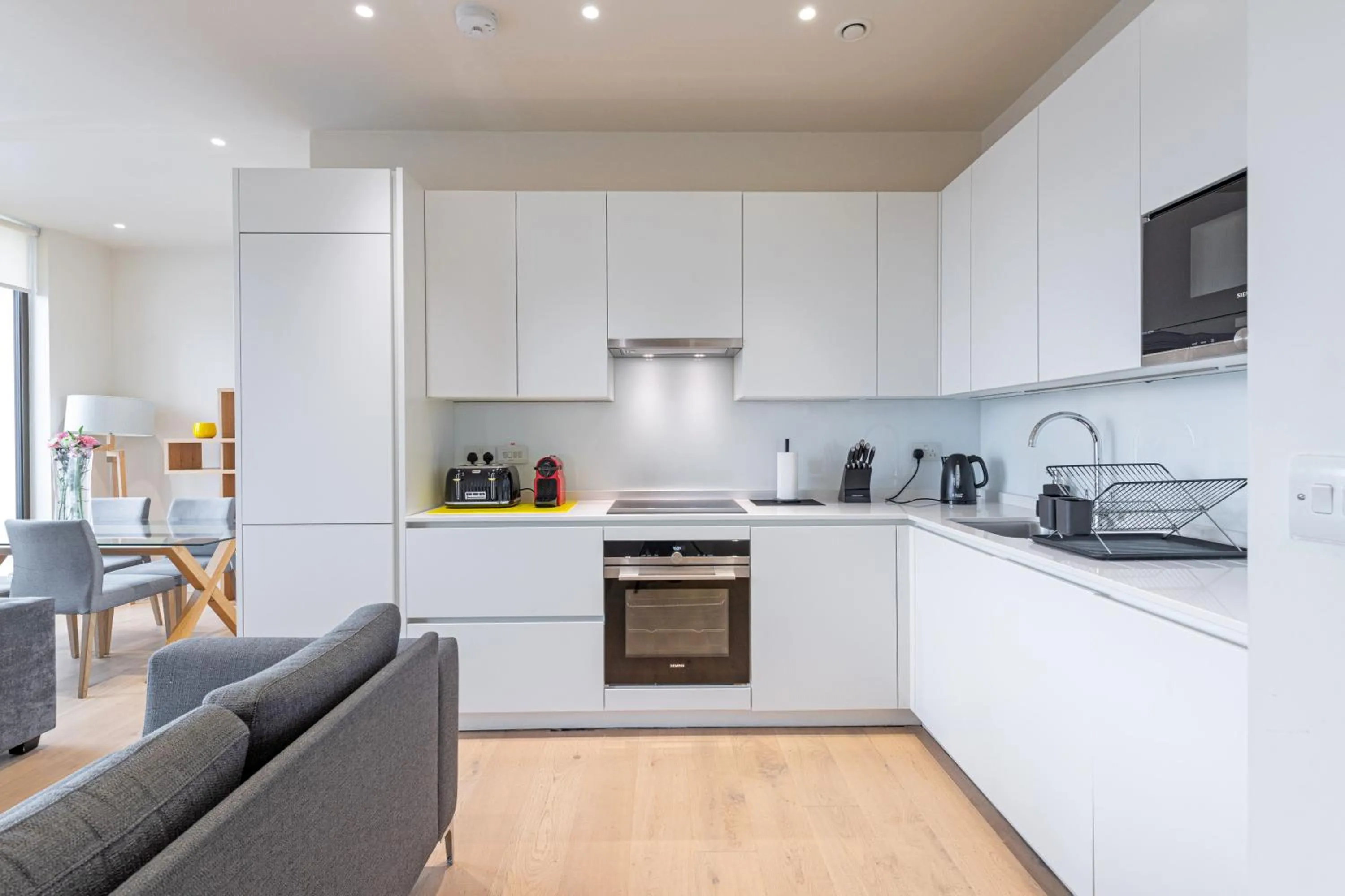 Kitchen or kitchenette in StayLux Waterloo