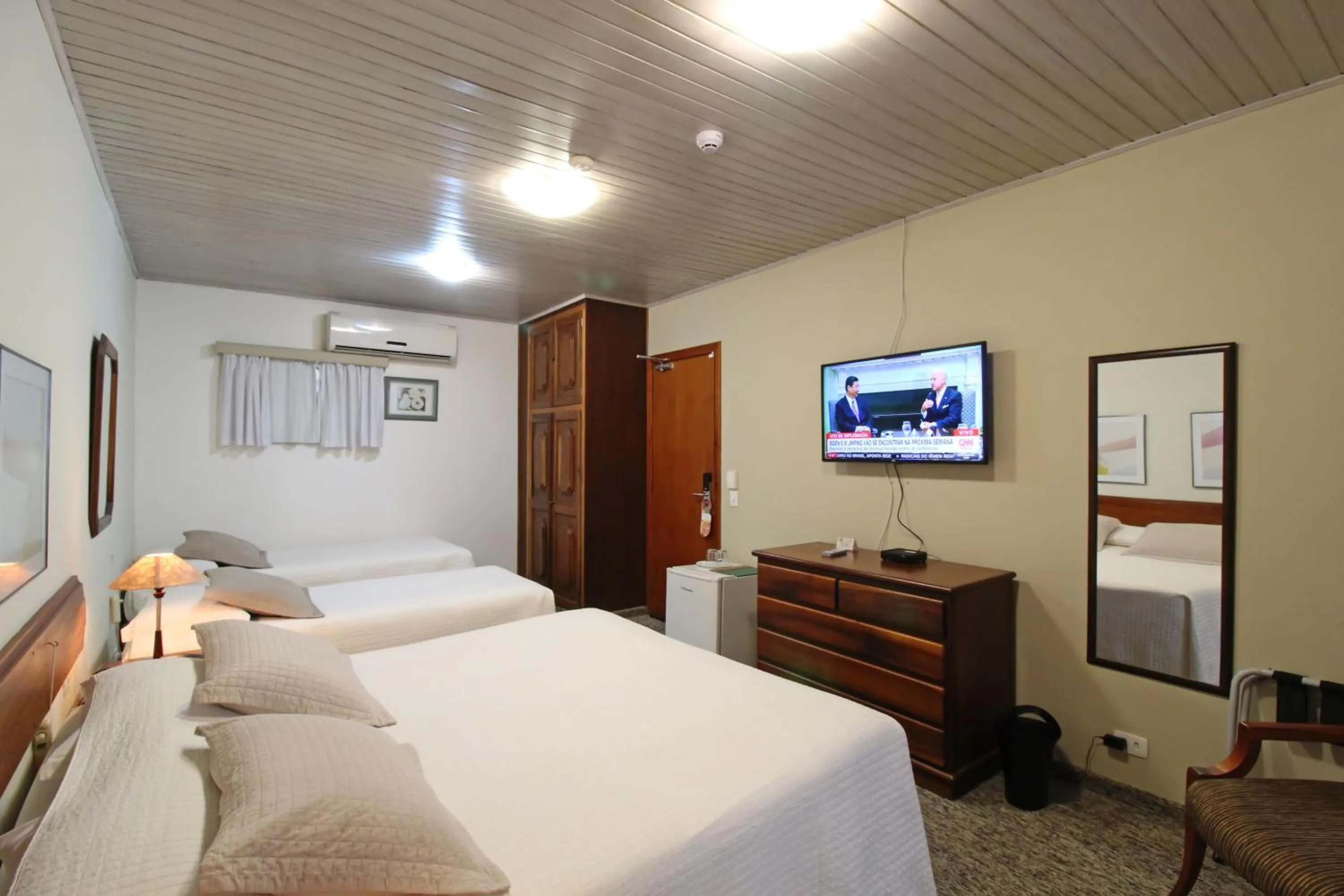 Bed in Pousada Villa Capivary Campos do Jordão