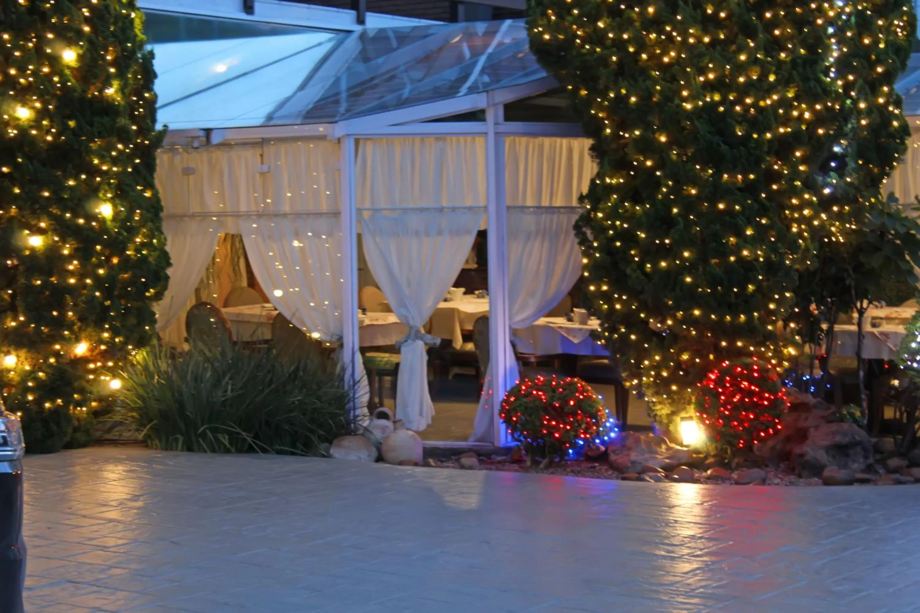 Garden in Pousada Villa Capivary Campos do Jordão