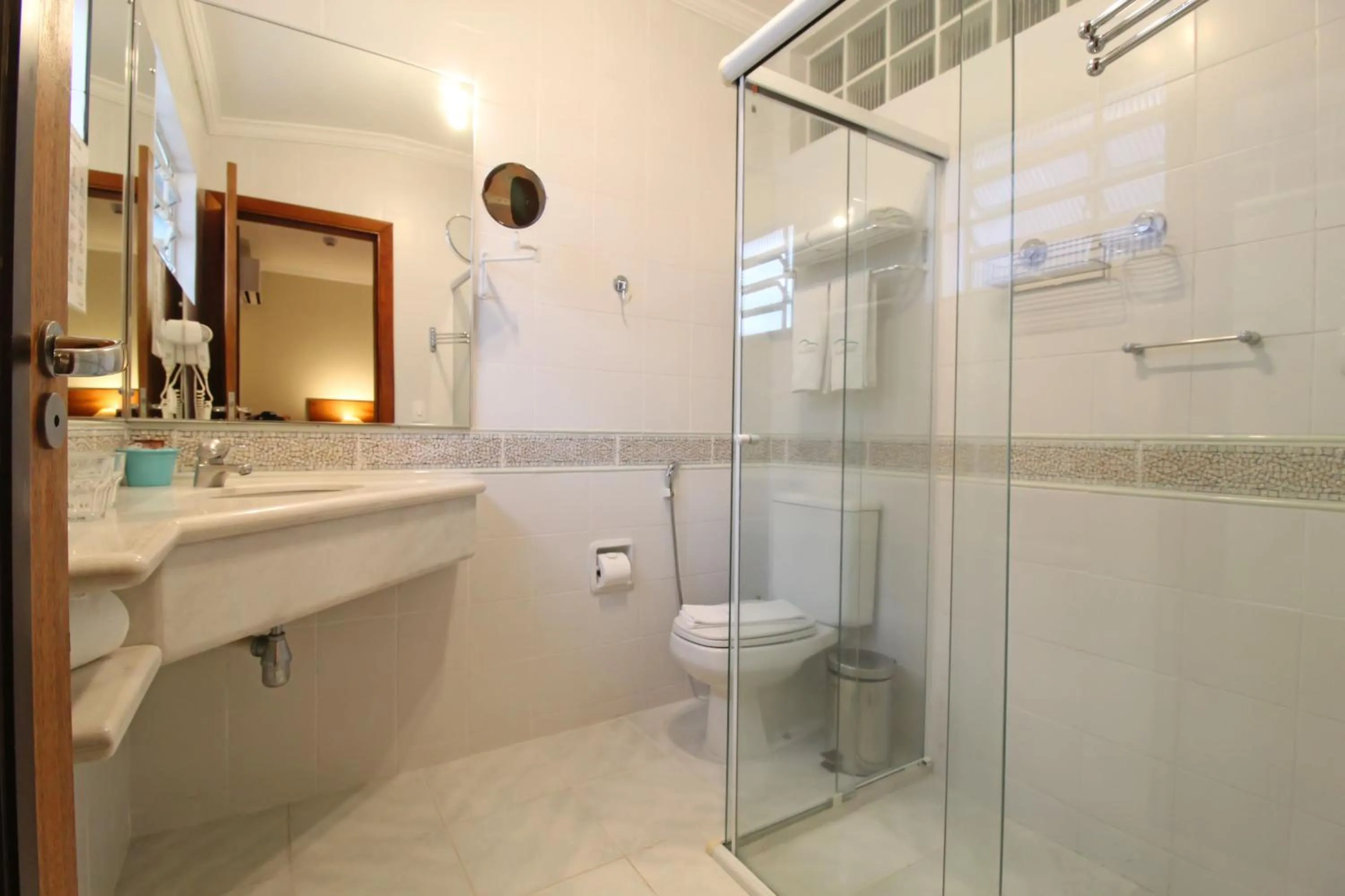 Shower in Pousada Villa Capivary Campos do Jordão