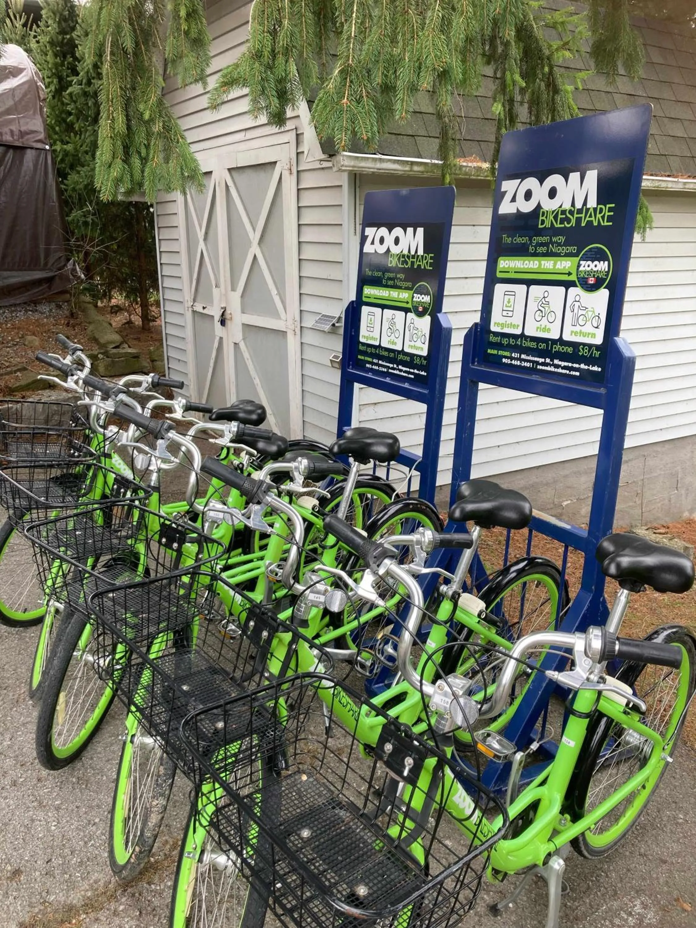 Cycling in South Landing Inn