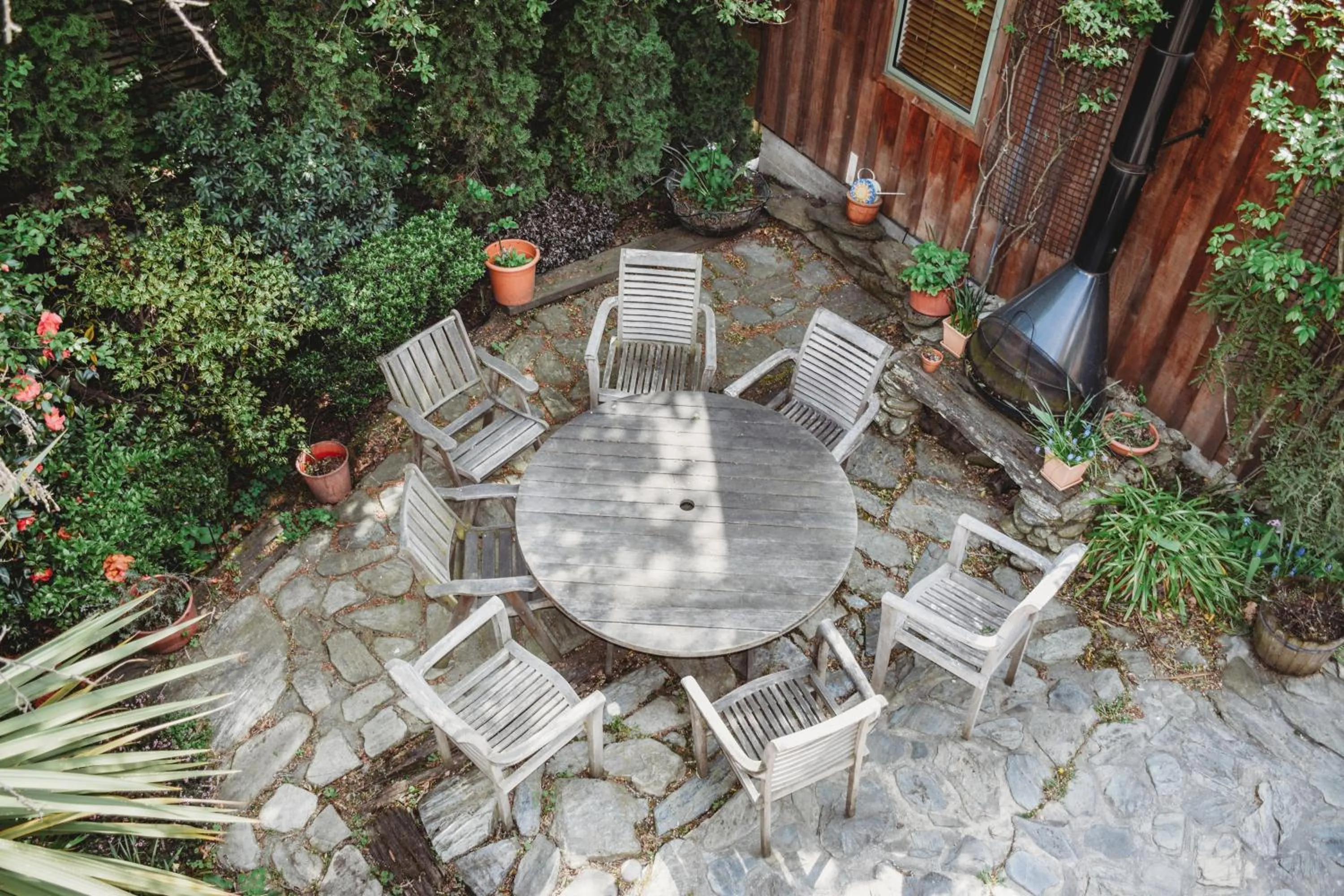 Patio in Te Wanaka Lodge