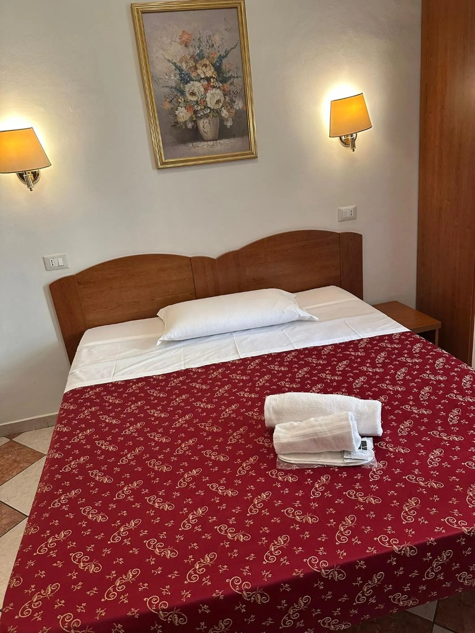 Bed in B&B Sergio House