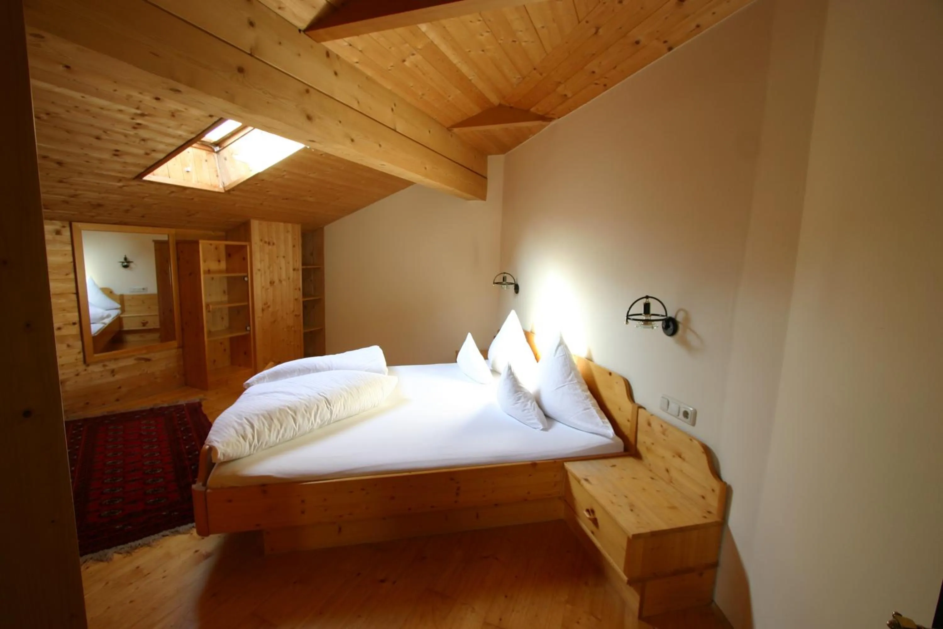 Bed in Frühstückshotel Margret