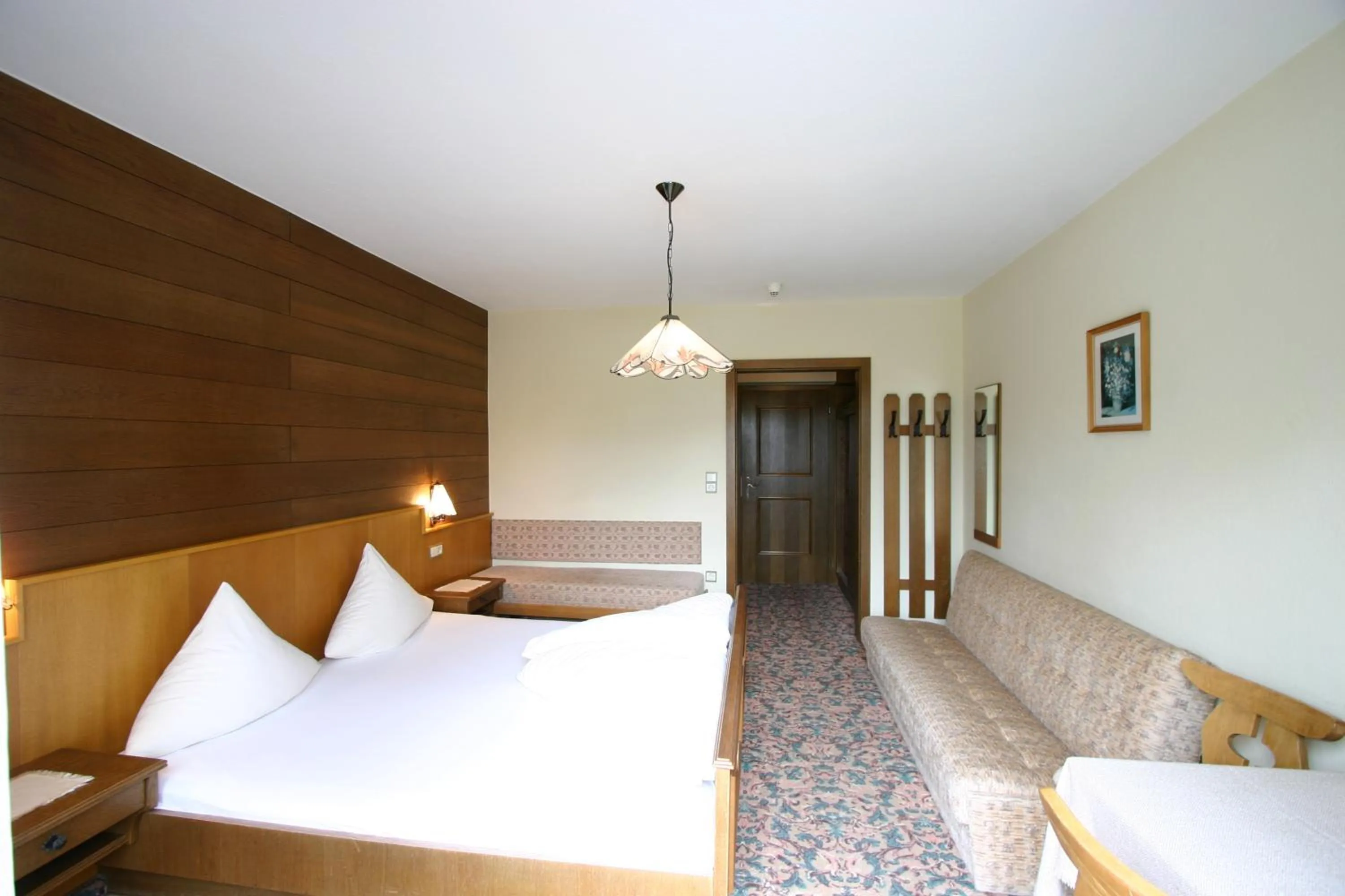 Bed in Frühstückshotel Margret