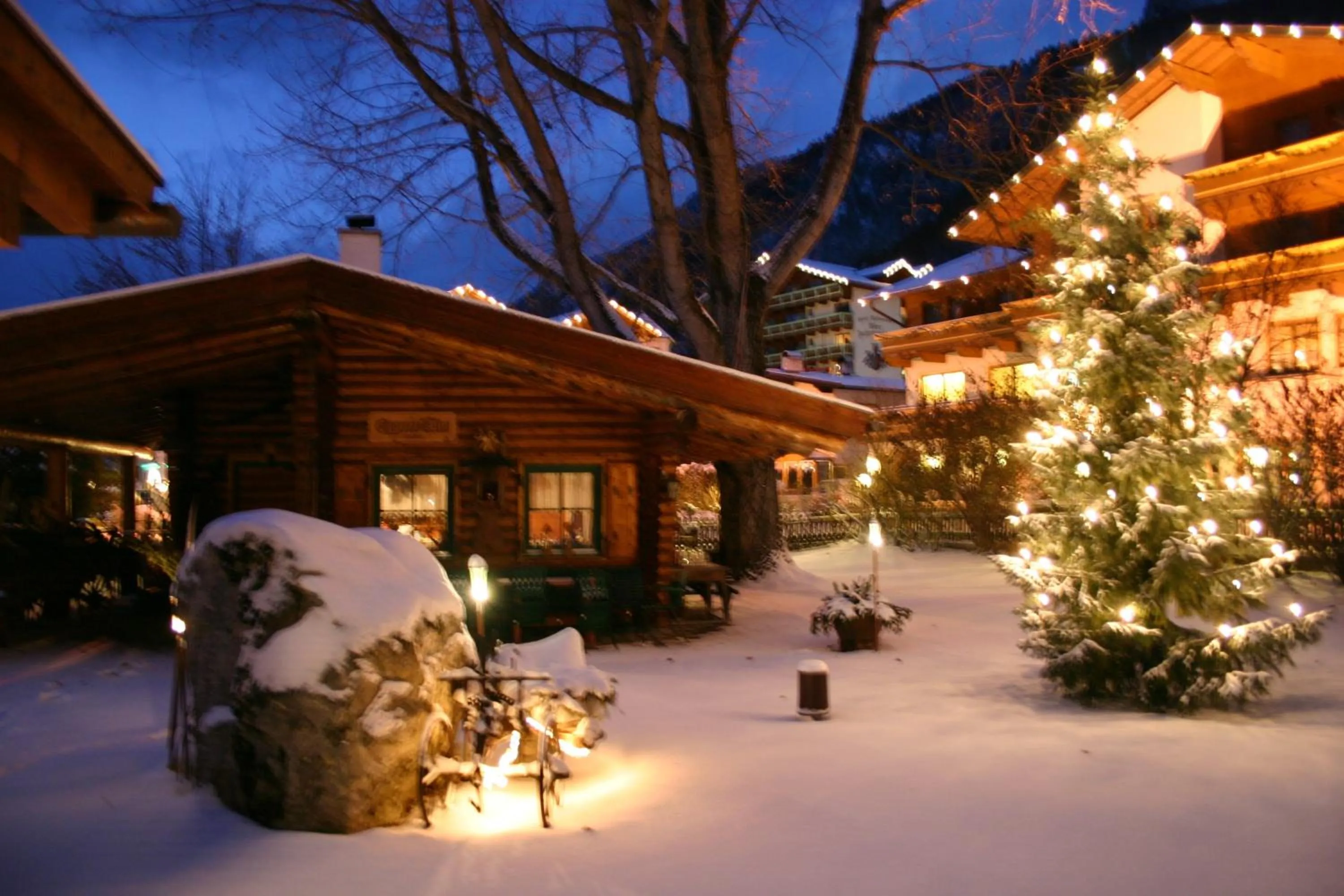 Garden in Frühstückshotel Margret