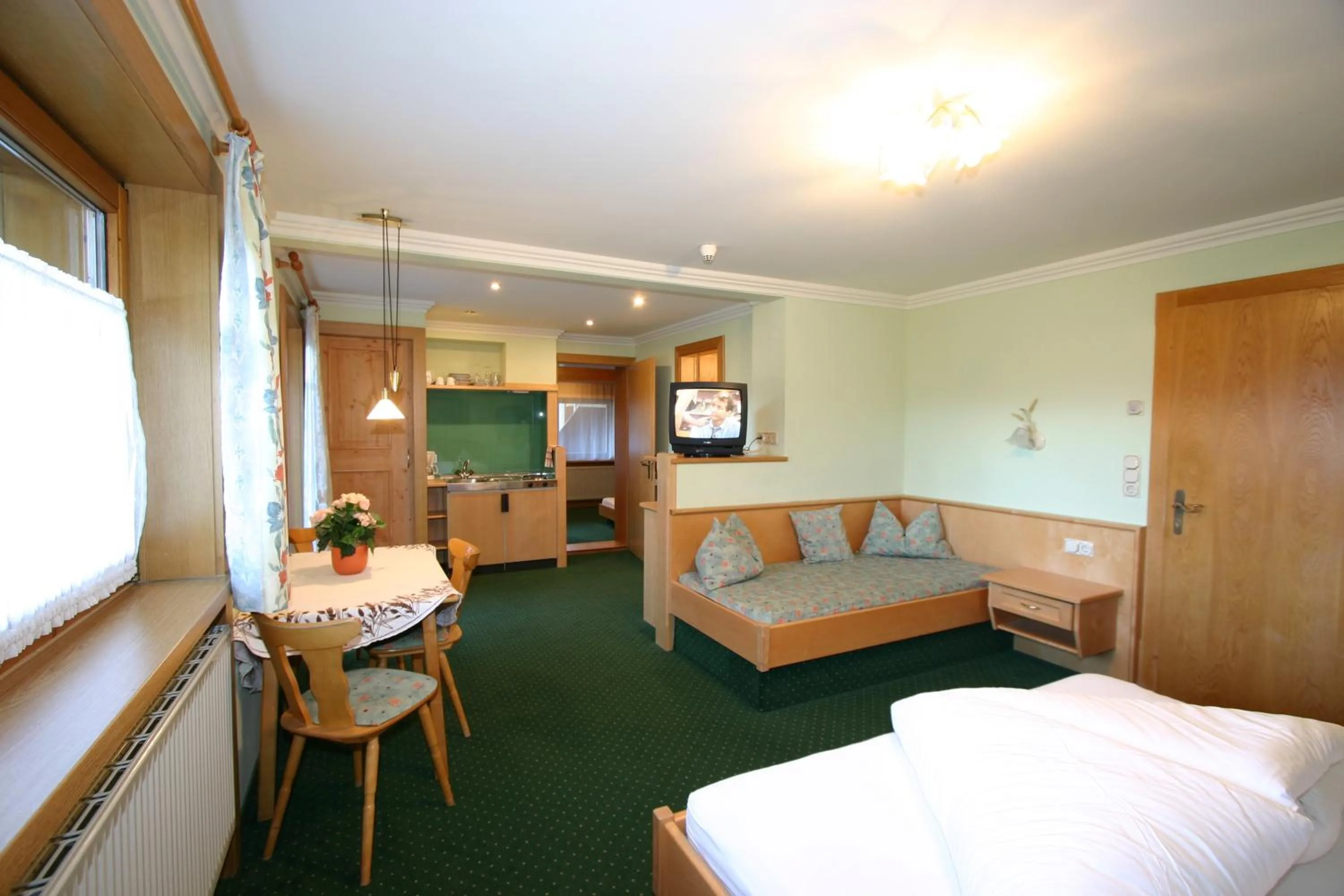 Bed in Frühstückshotel Margret