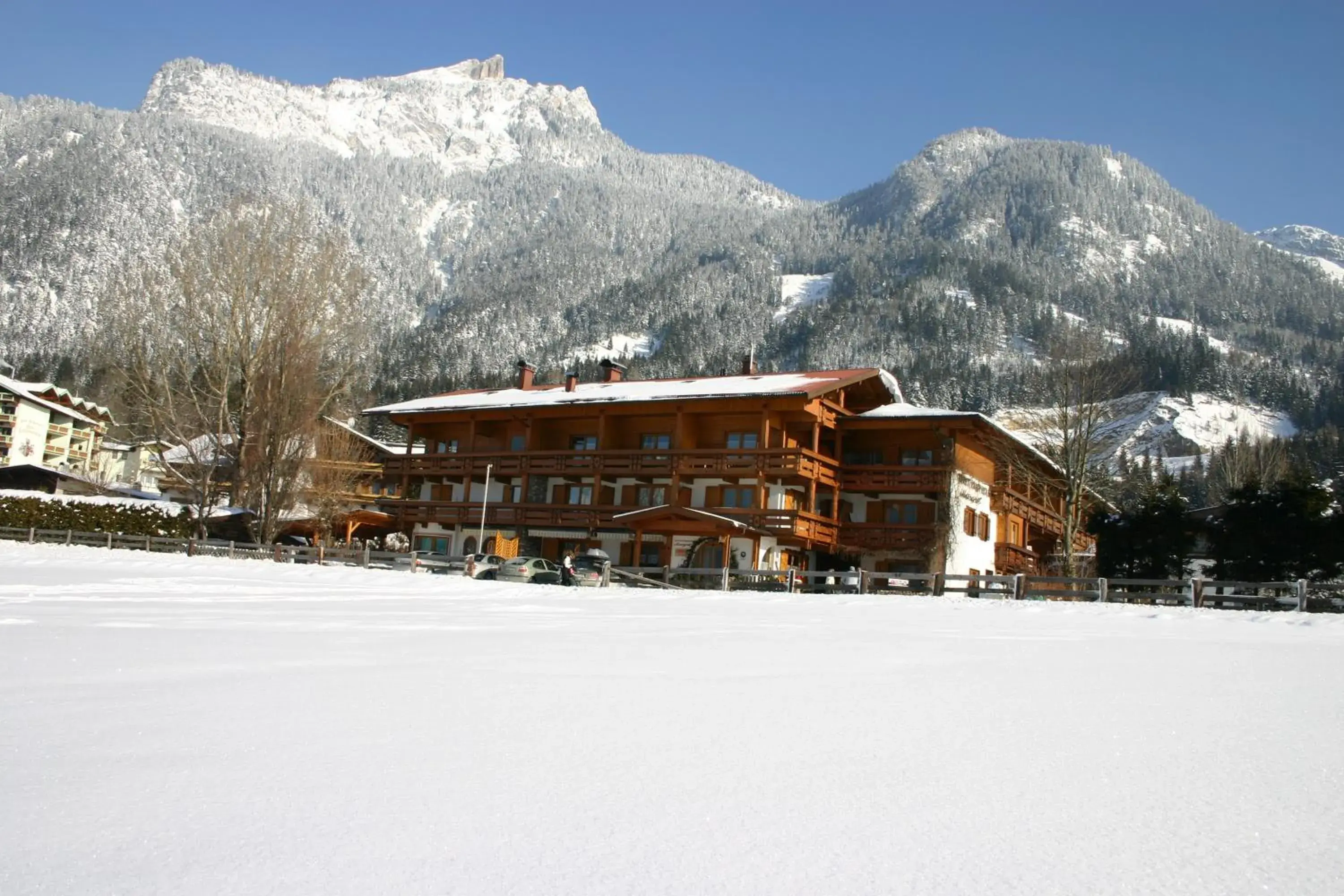 Area and facilities, Winter in Frühstückshotel Margret
