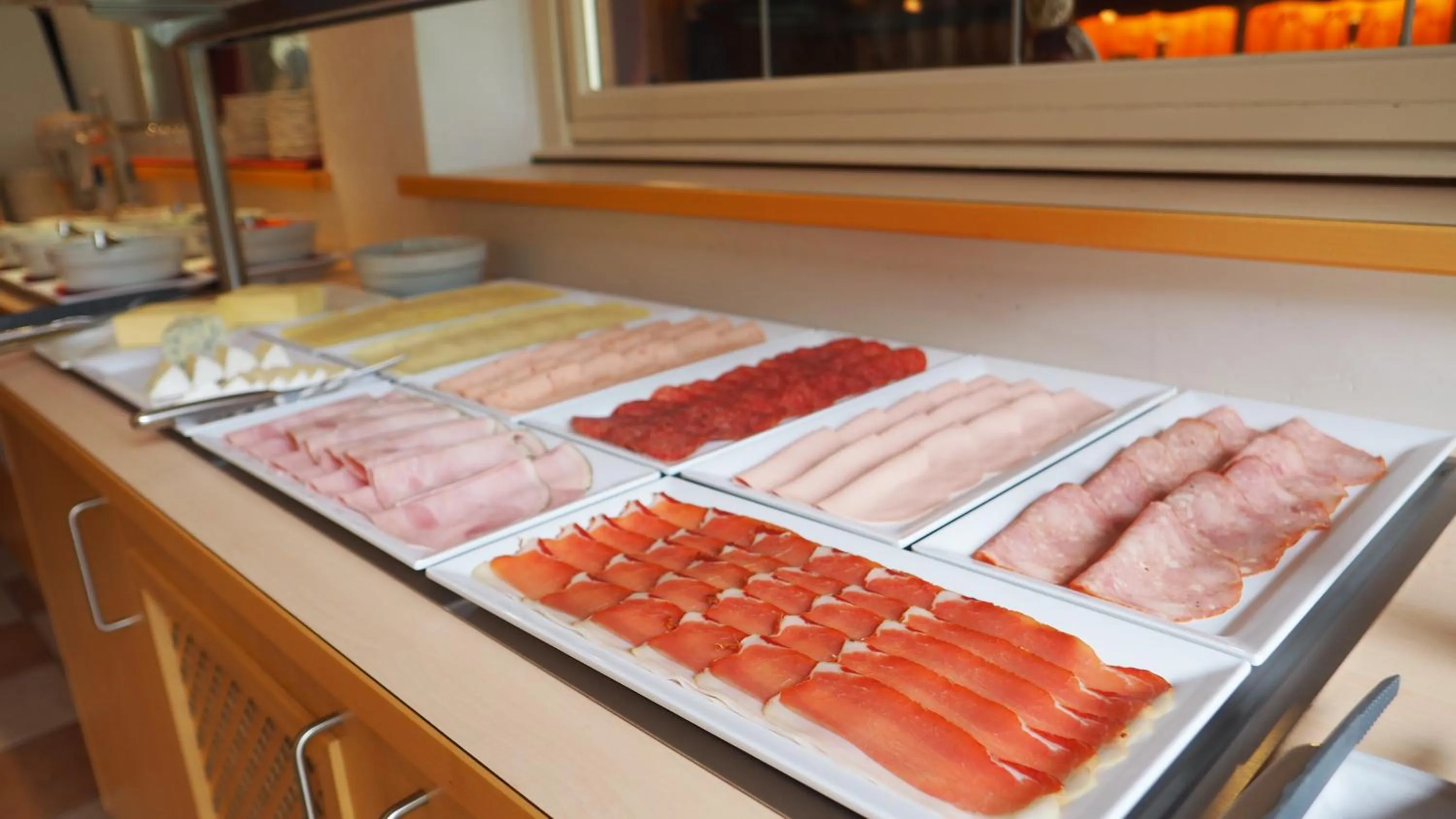 Buffet breakfast in Frühstückshotel Margret