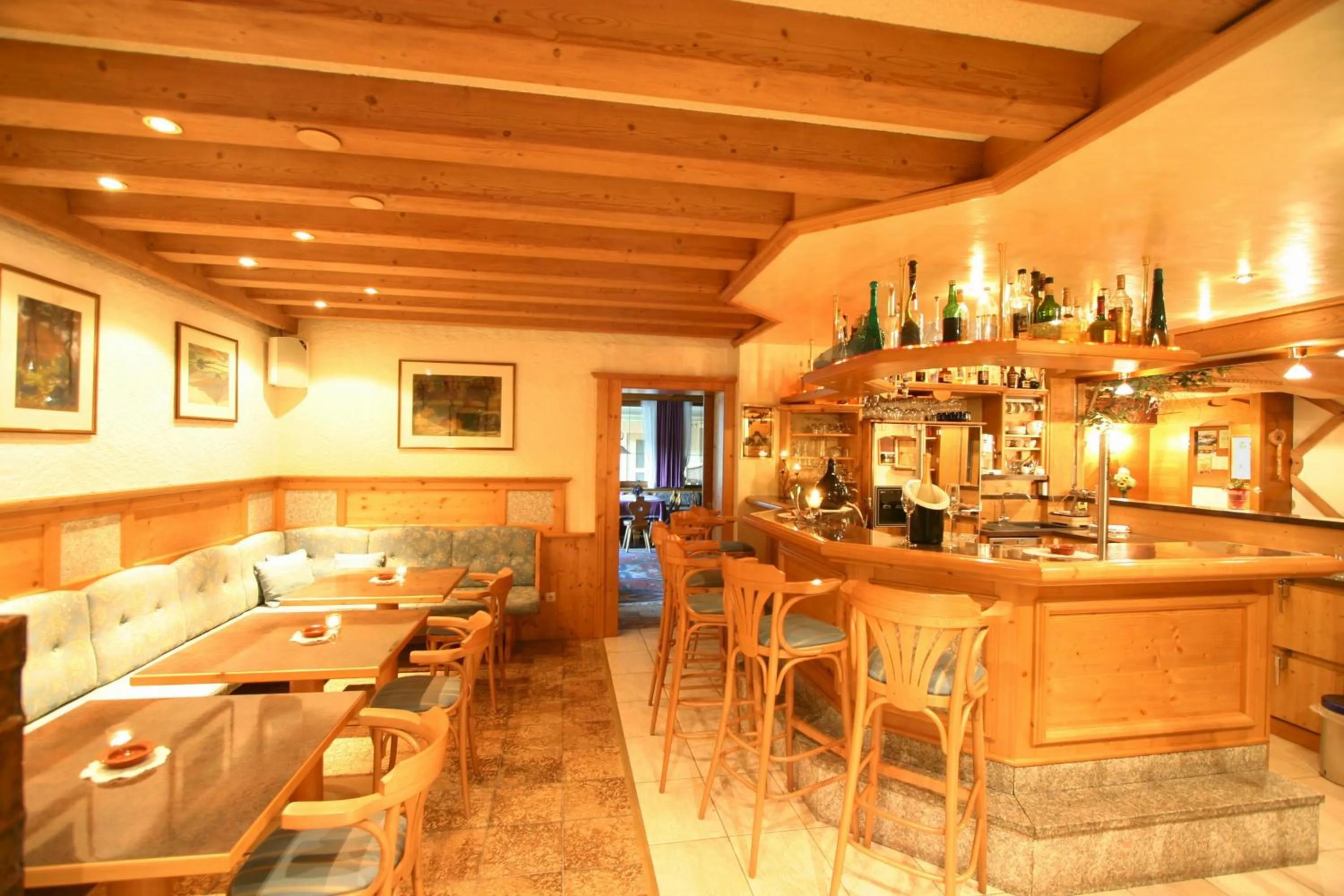 Lounge or bar in Frühstückshotel Margret