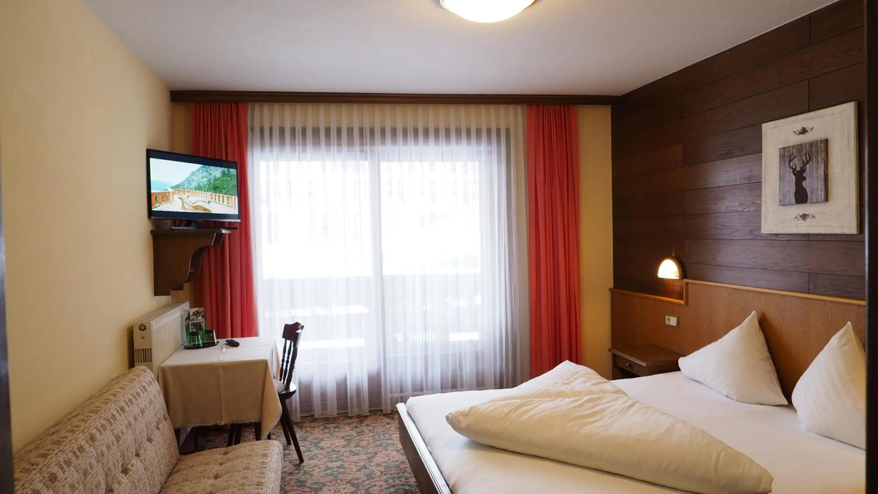 Bed in Frühstückshotel Margret