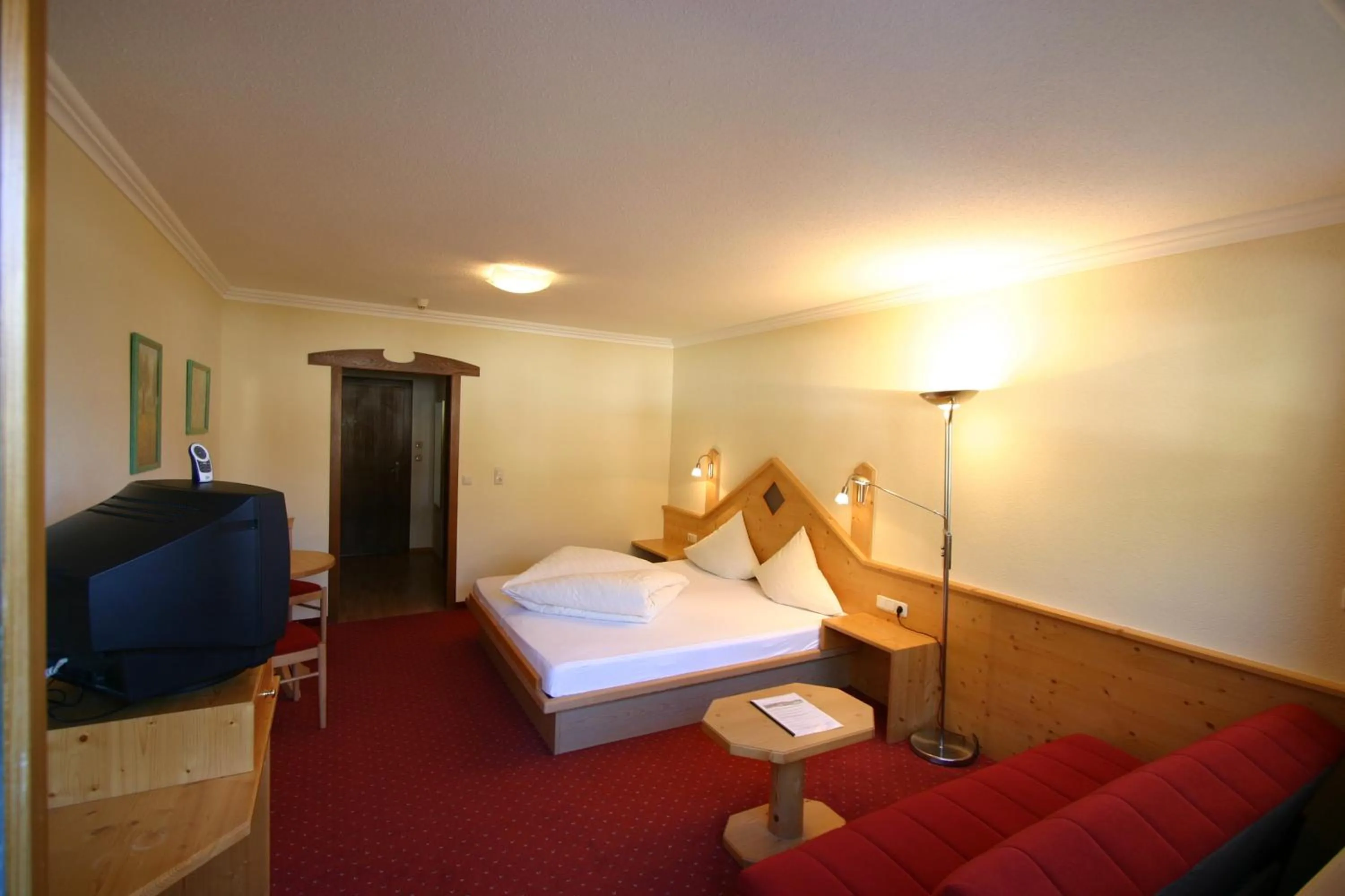 Bed in Frühstückshotel Margret