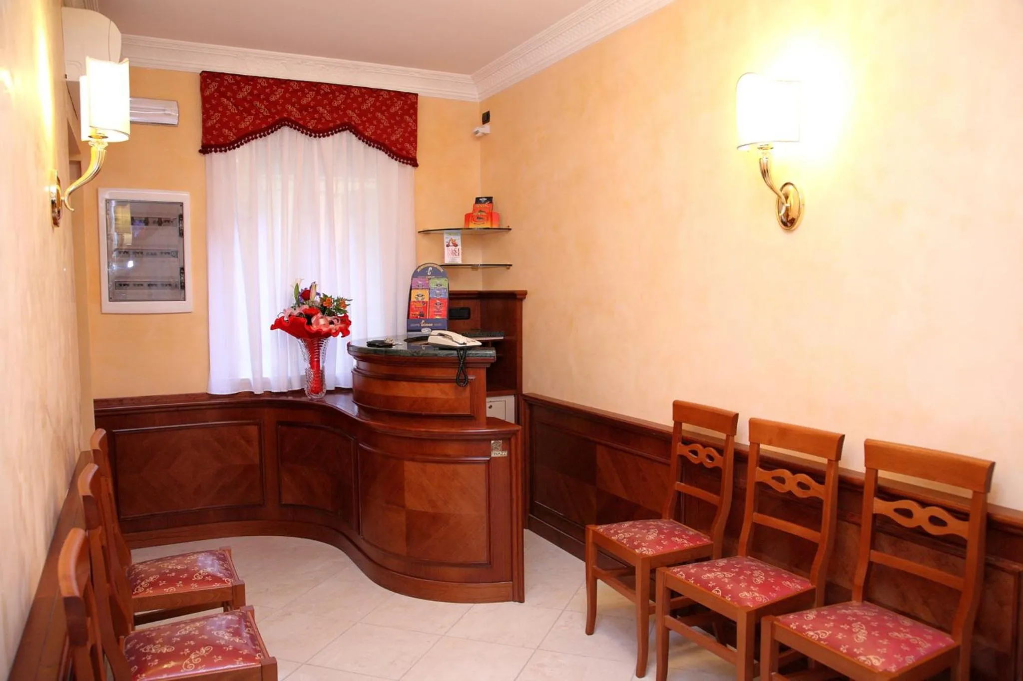 Seating area in Guest House Galaxy