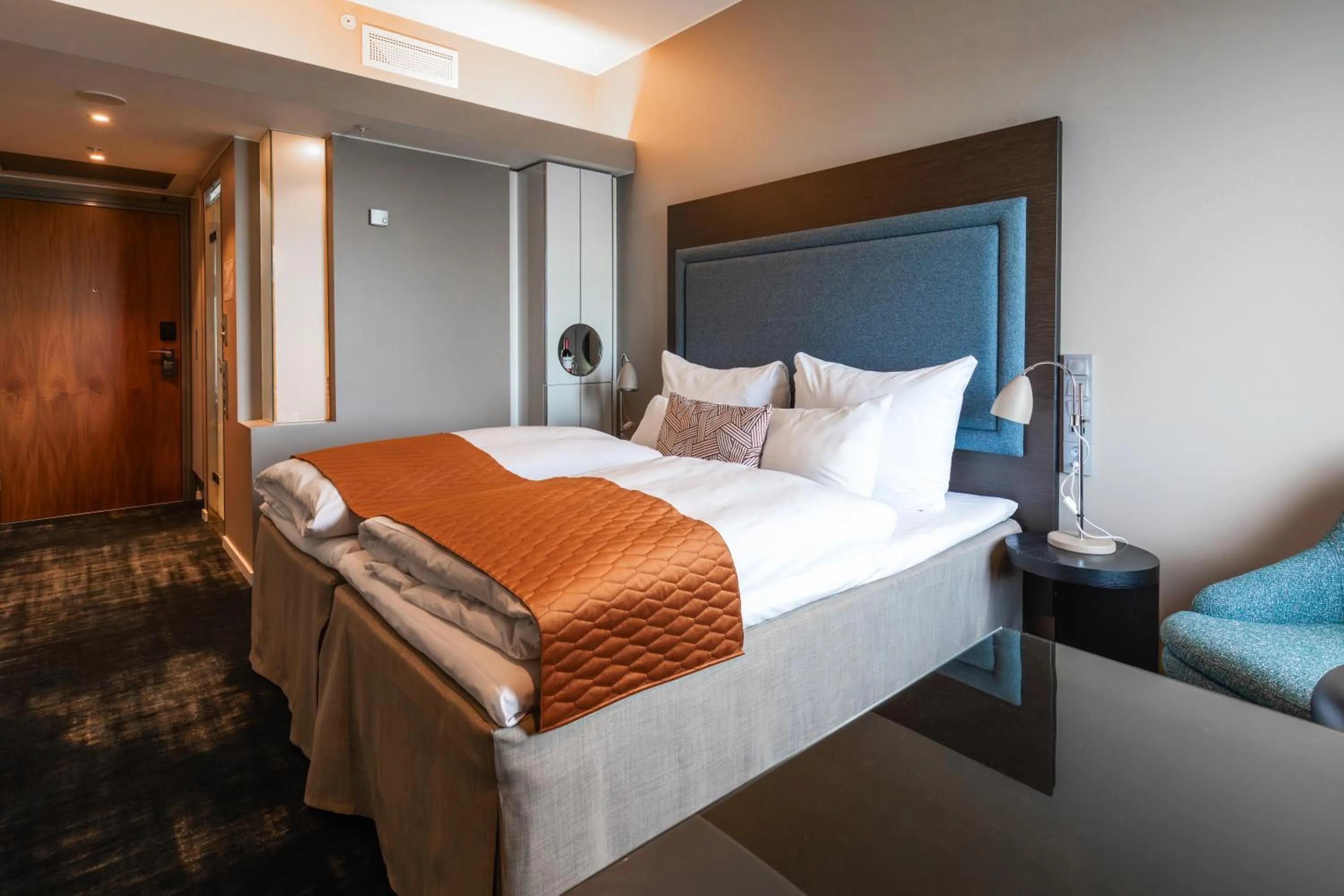 Bed in Clarion Hotel Bergen Airport