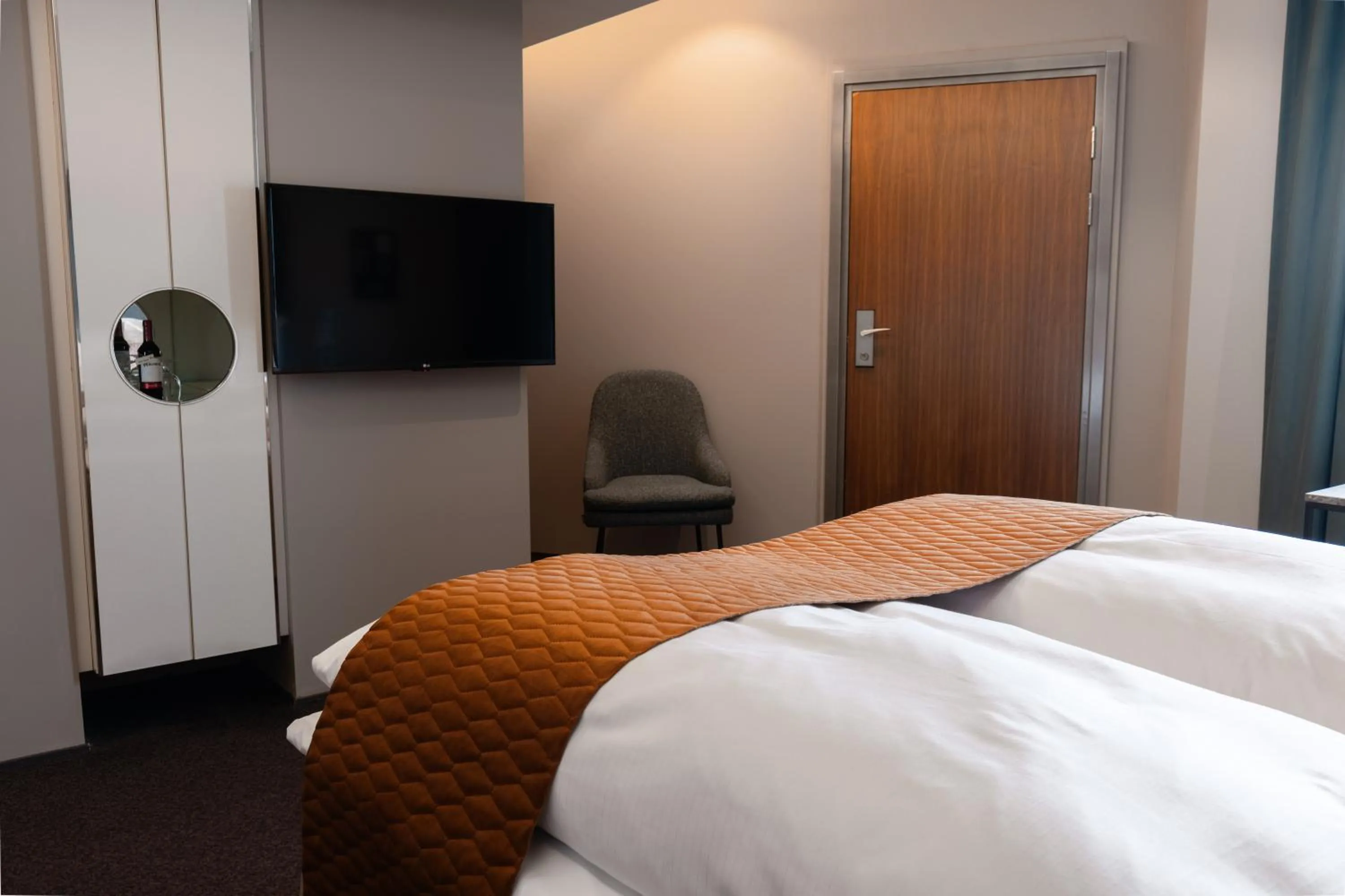 Bed in Clarion Hotel Bergen Airport