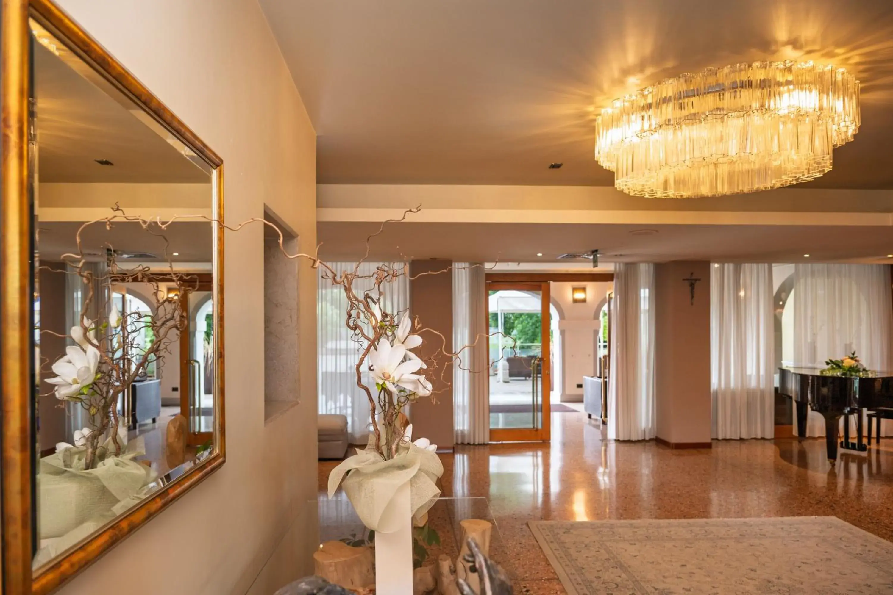 Lobby or reception in Hotel Ristorante Fior Lobby or reception in Hotel Ristorante Fior