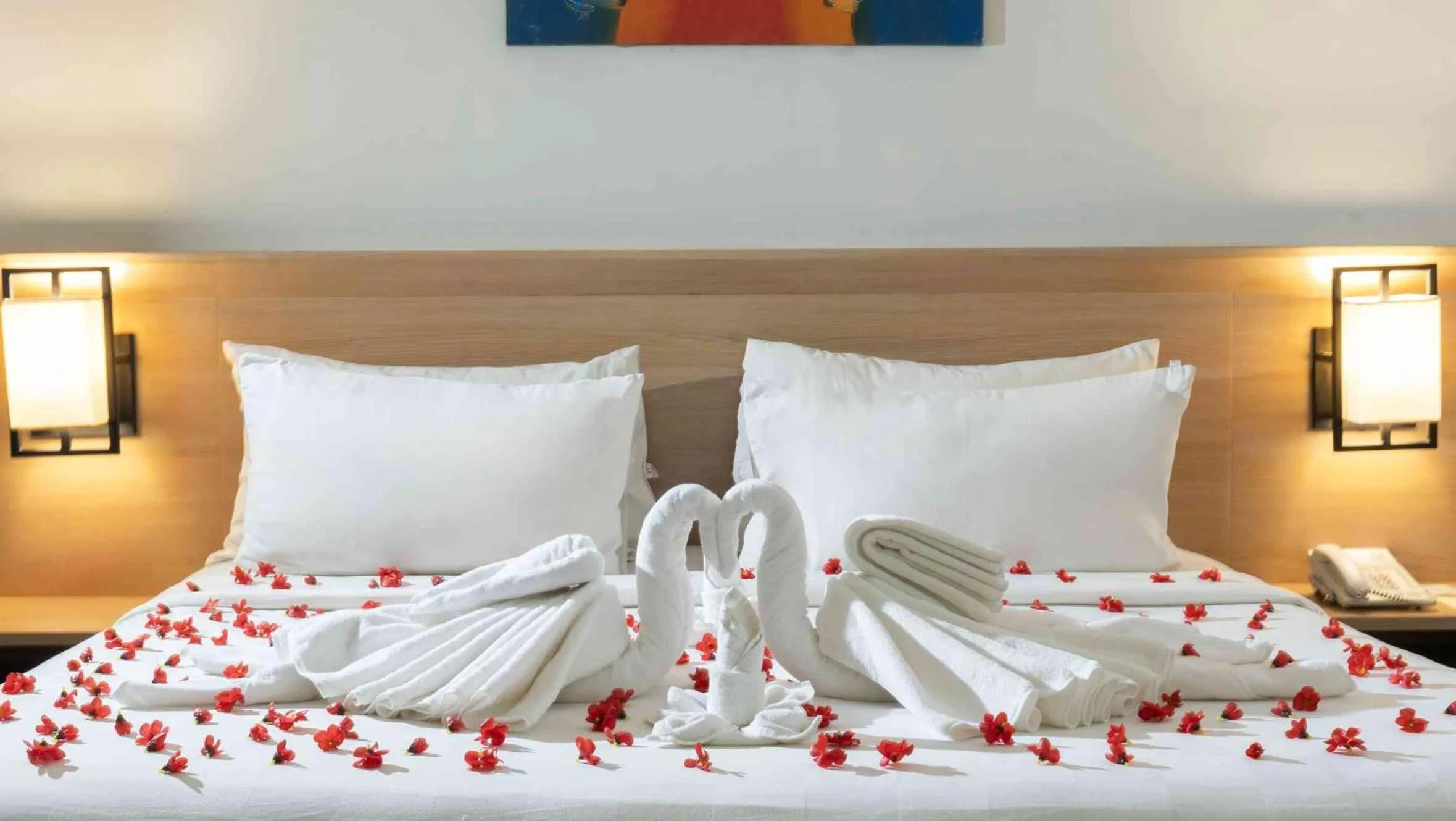 Bed in Swiss-Belhotel Manokwari