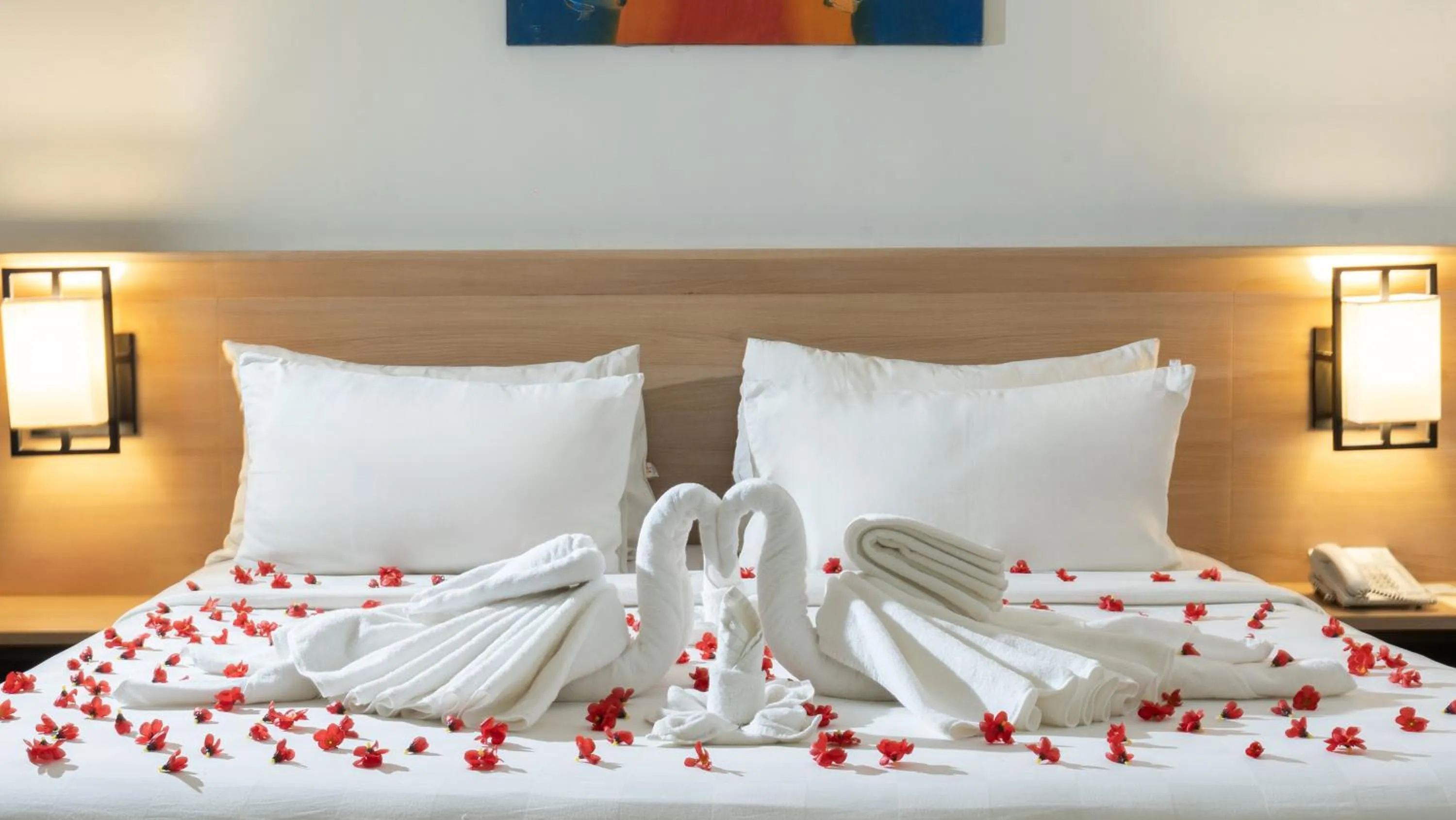 Bed in Swiss-Belhotel Manokwari