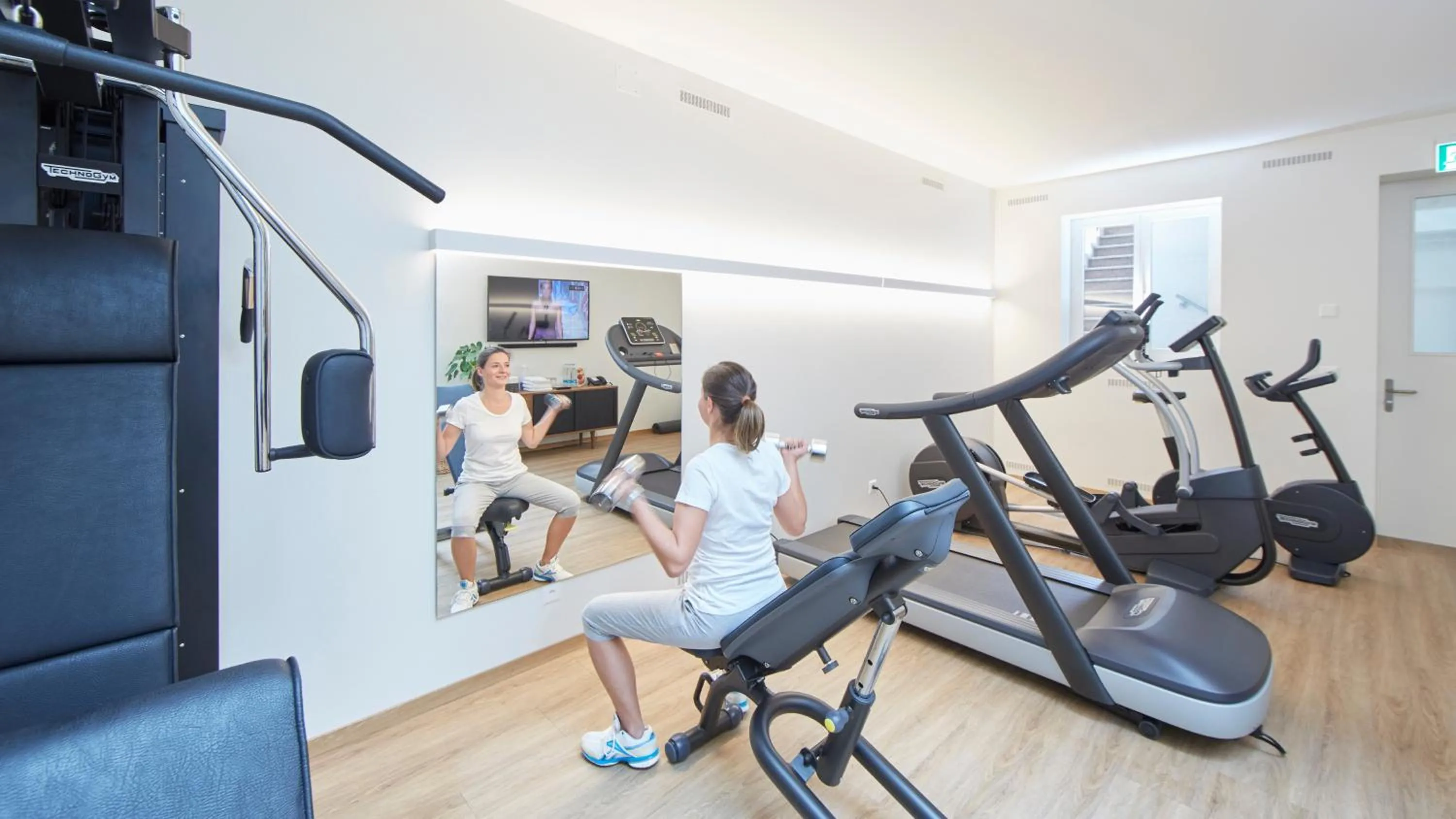 Fitness centre/facilities in Hotel Wettstein