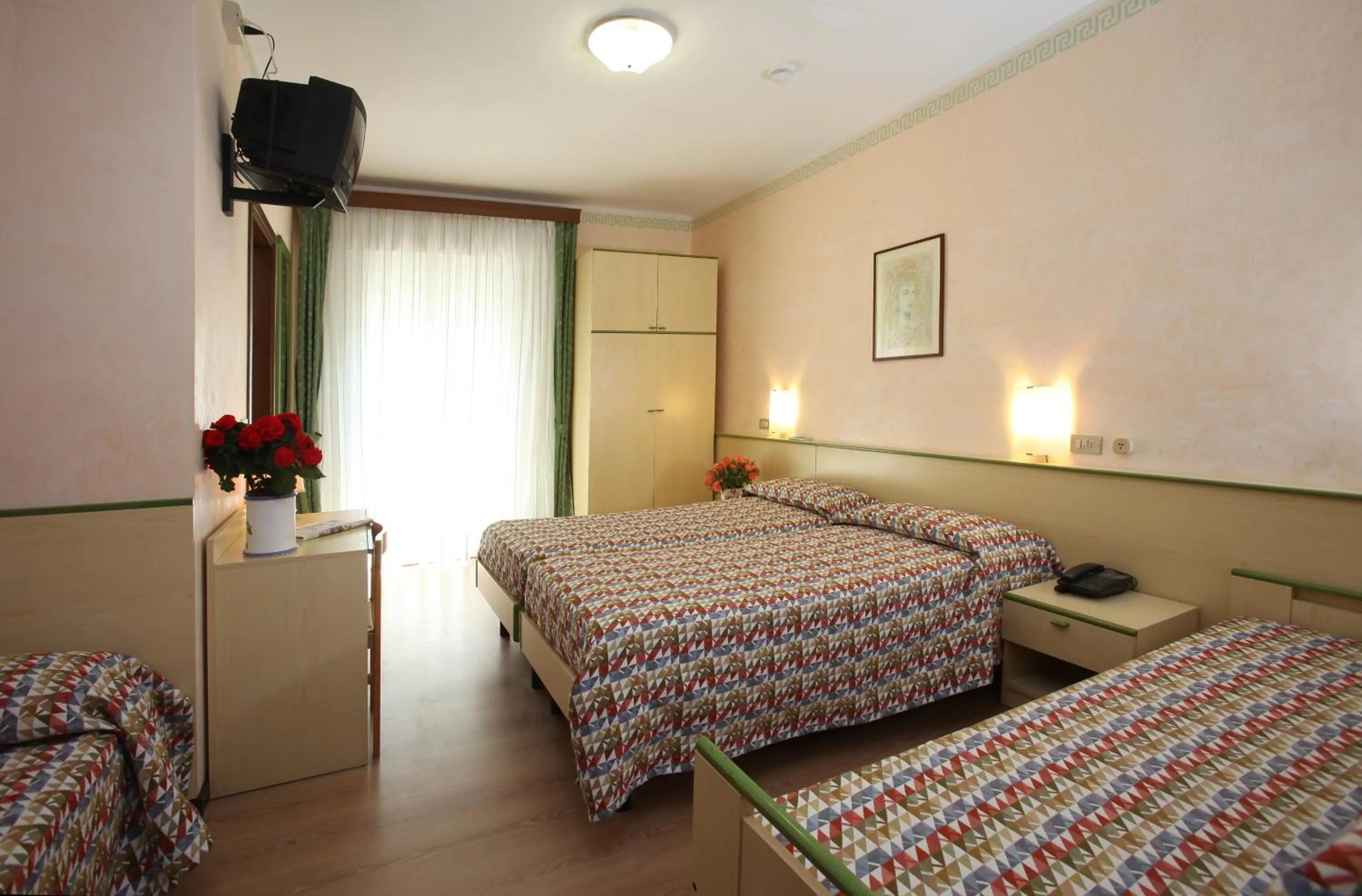 Bedroom, Bed in Park Hotel Perù ***S