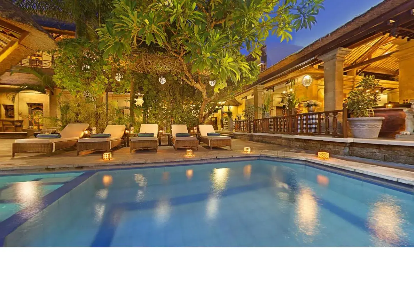 Swimming pool in Bali Agung Village Swimming pool in Bali Agung Village