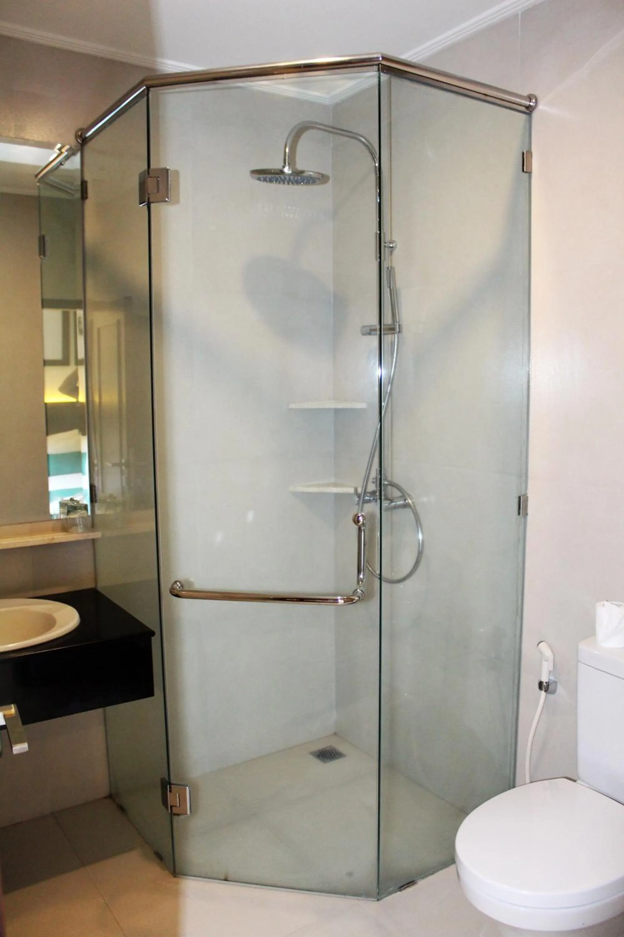 Shower in Bali Agung Village