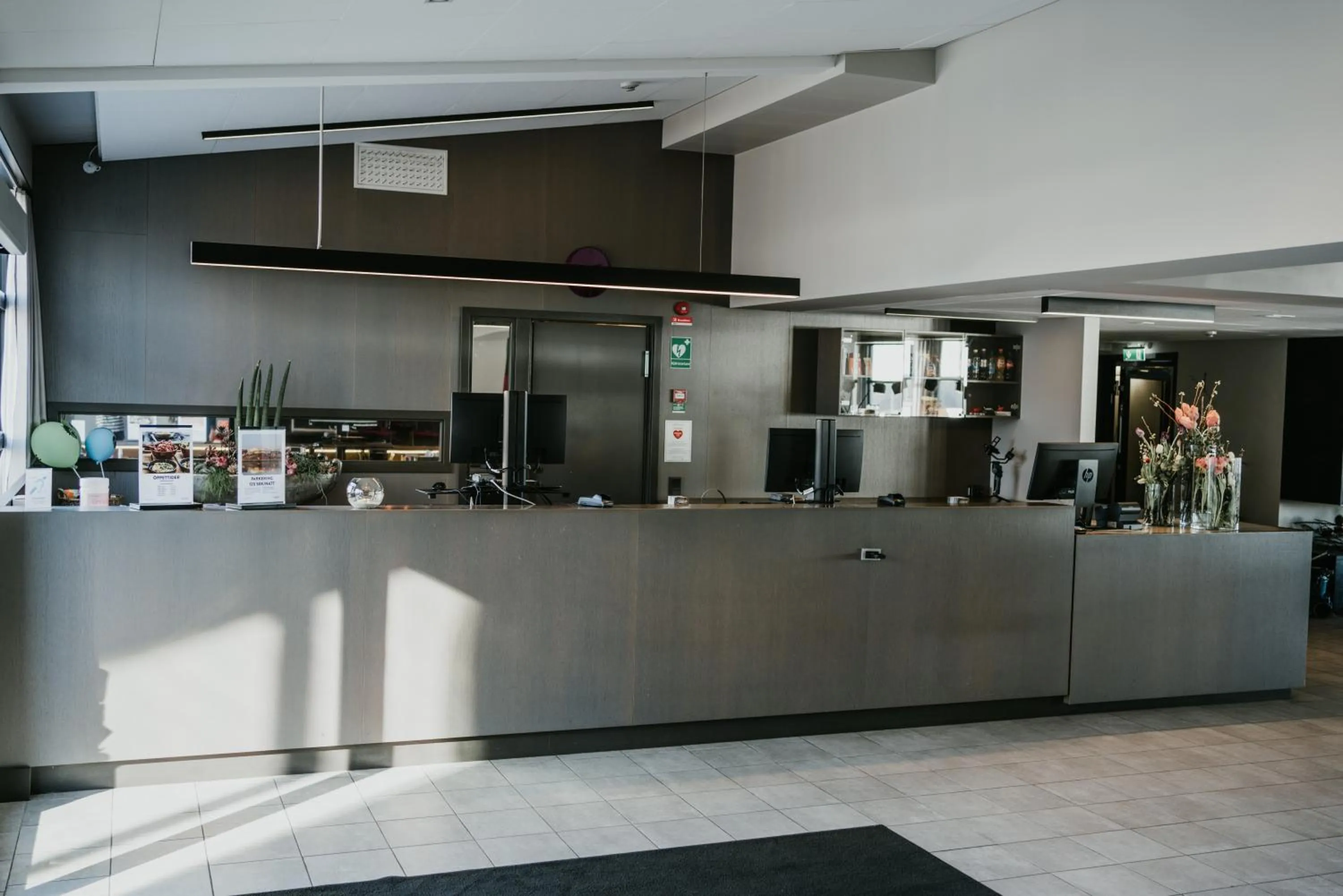 Lobby or reception in Scandic Laholmen