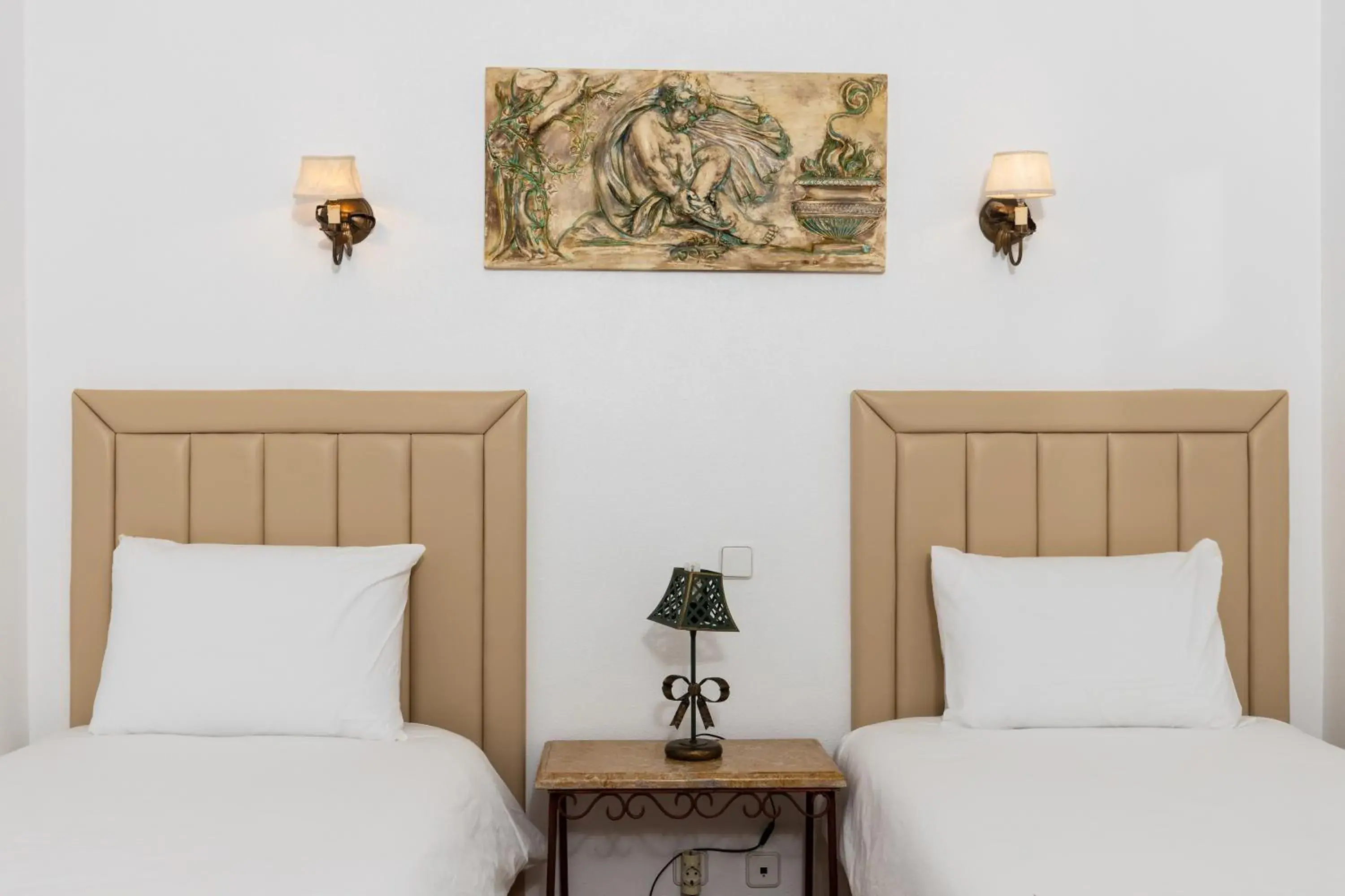 Twin Room in Casa de S. Thiago do Castelo Twin Room in Casa de S. Thiago do Castelo