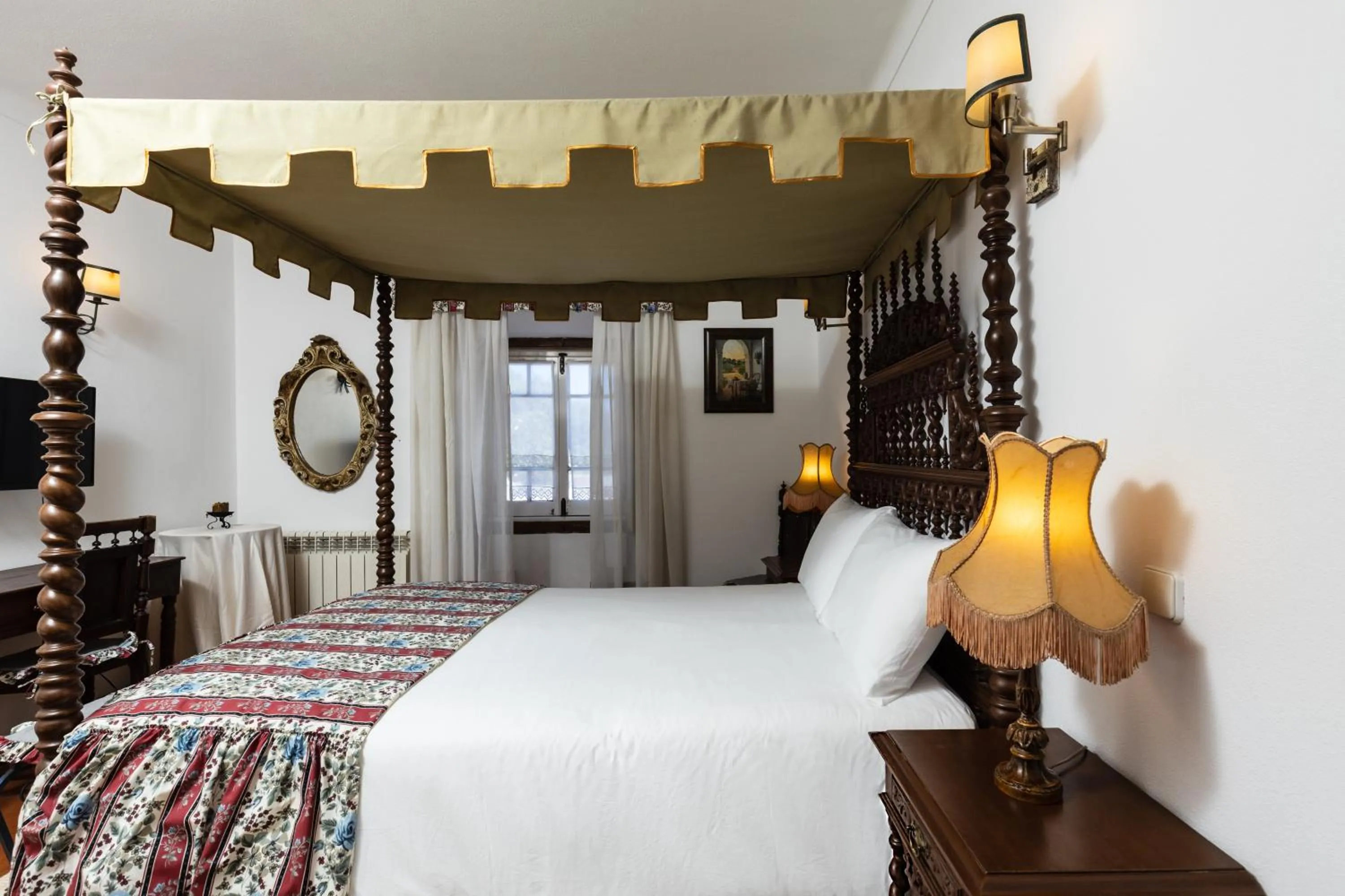 Bed in Casa de S. Thiago do Castelo