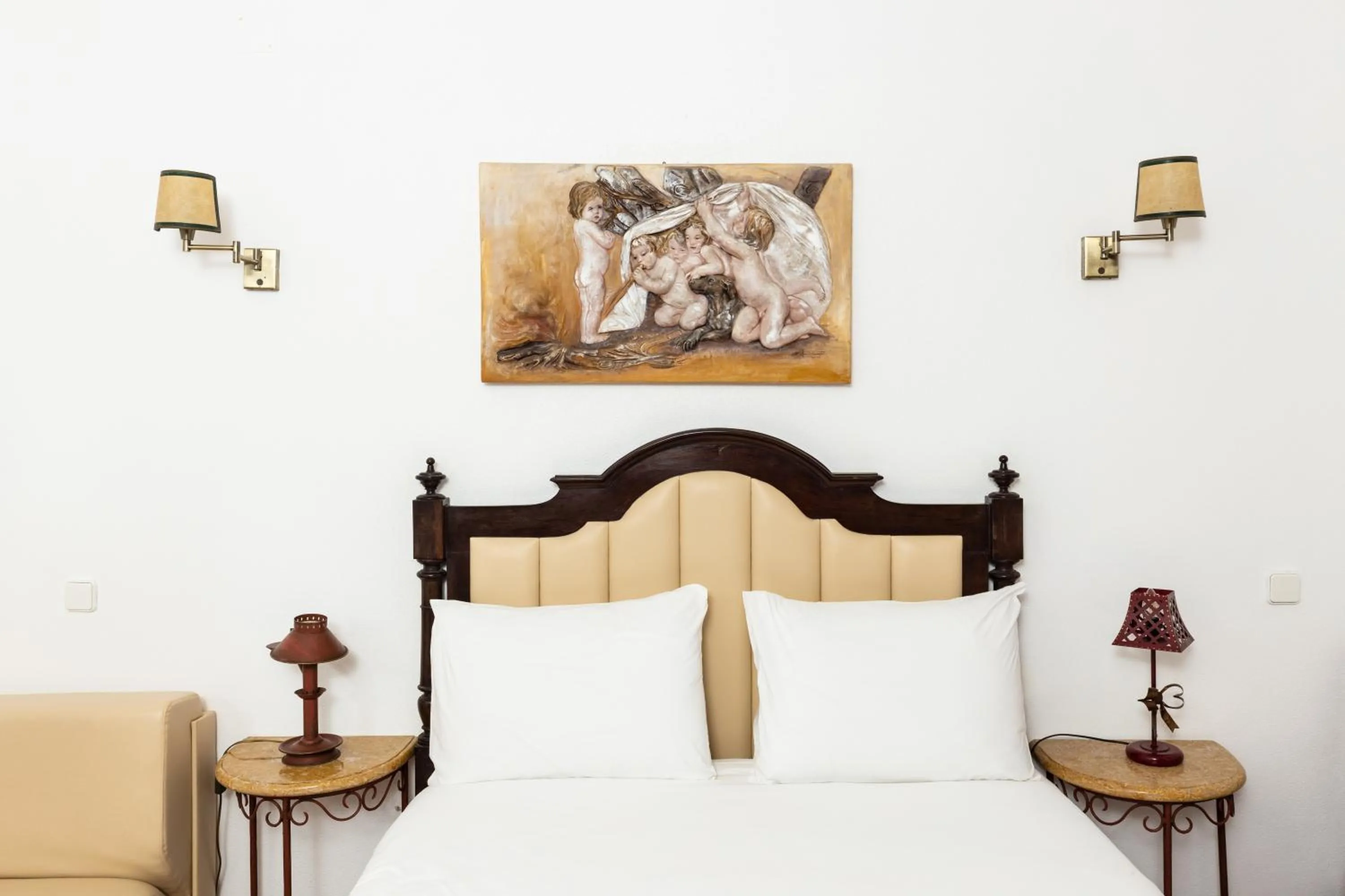 Bed in Casa de S. Thiago do Castelo