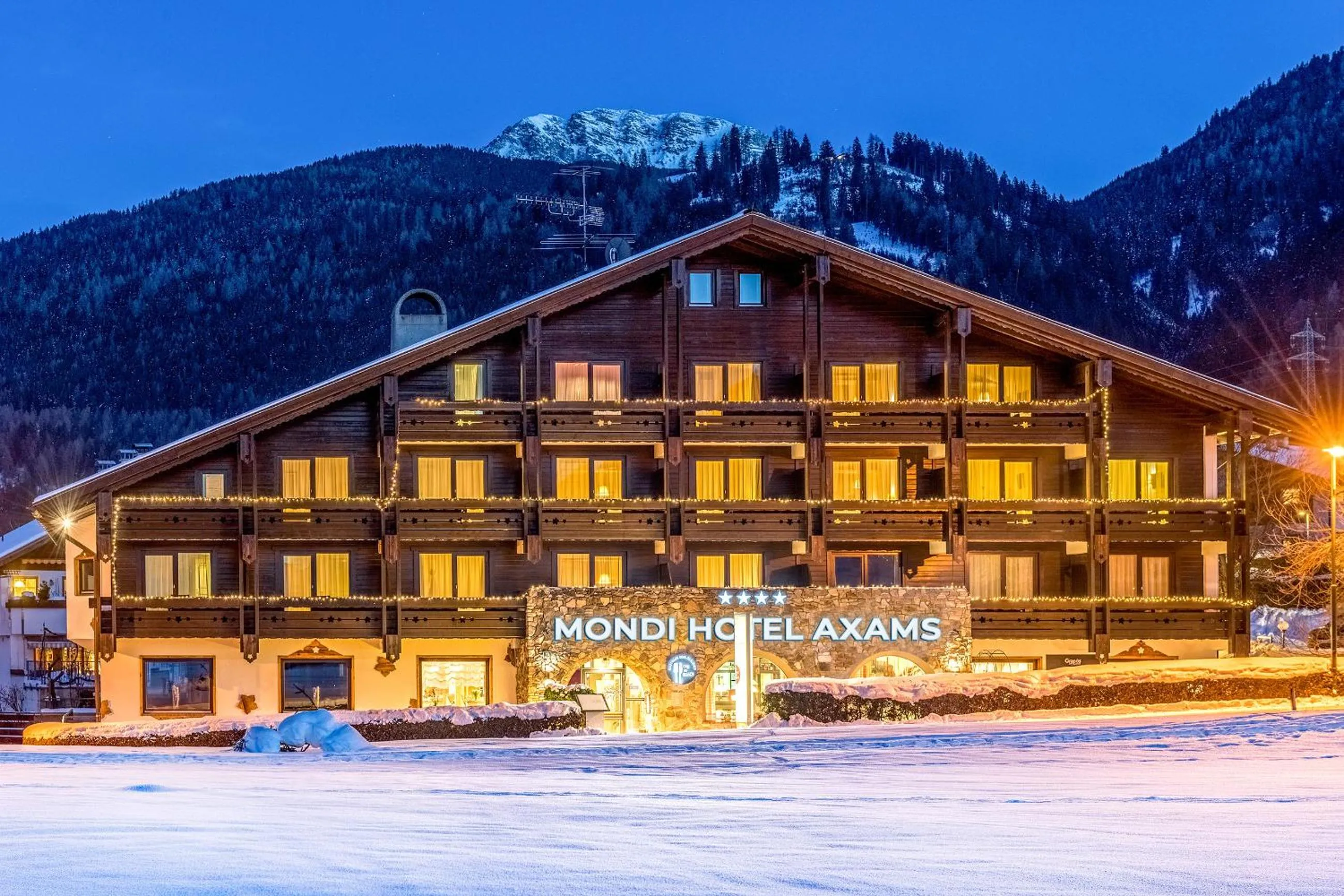 Property building in MONDI Hotel Axams