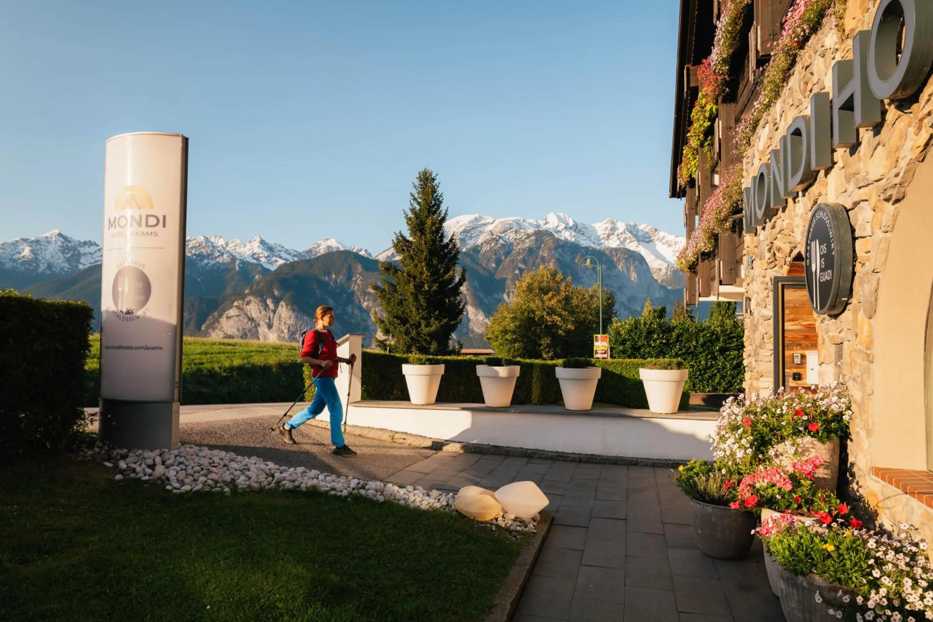 Property building in MONDI Hotel Axams