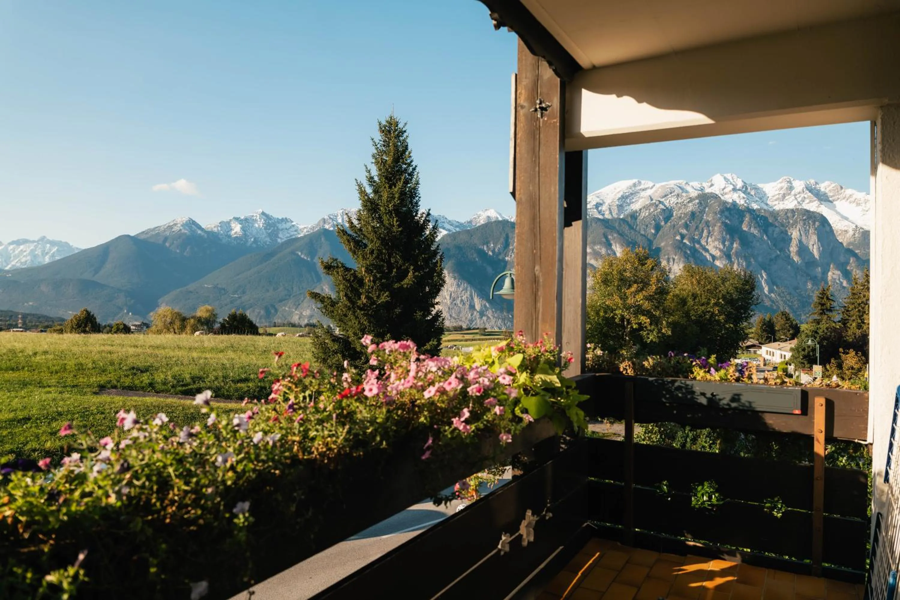 Mountain view in MONDI Hotel Axams