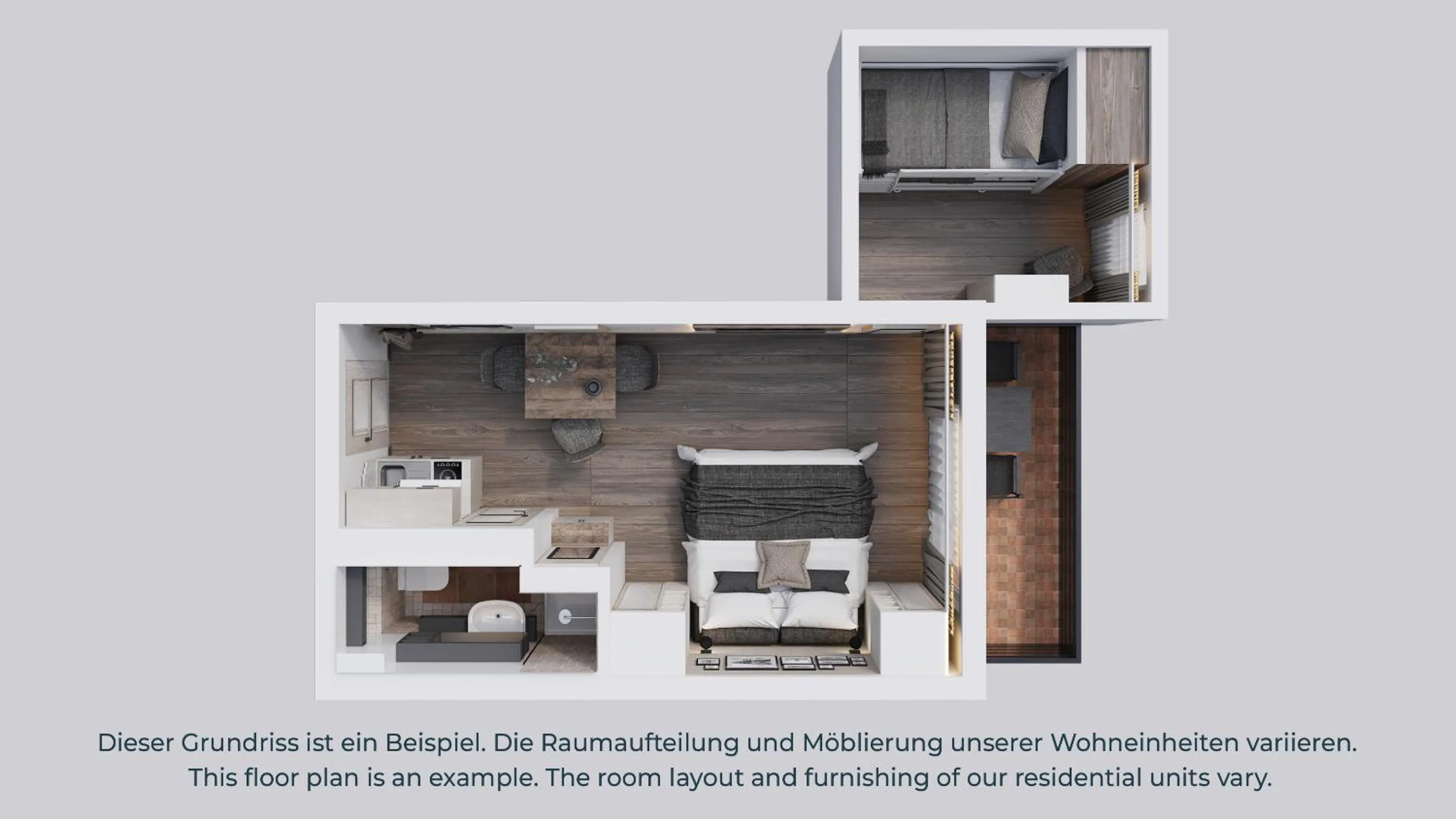 Floor plan in MONDI Hotel Axams