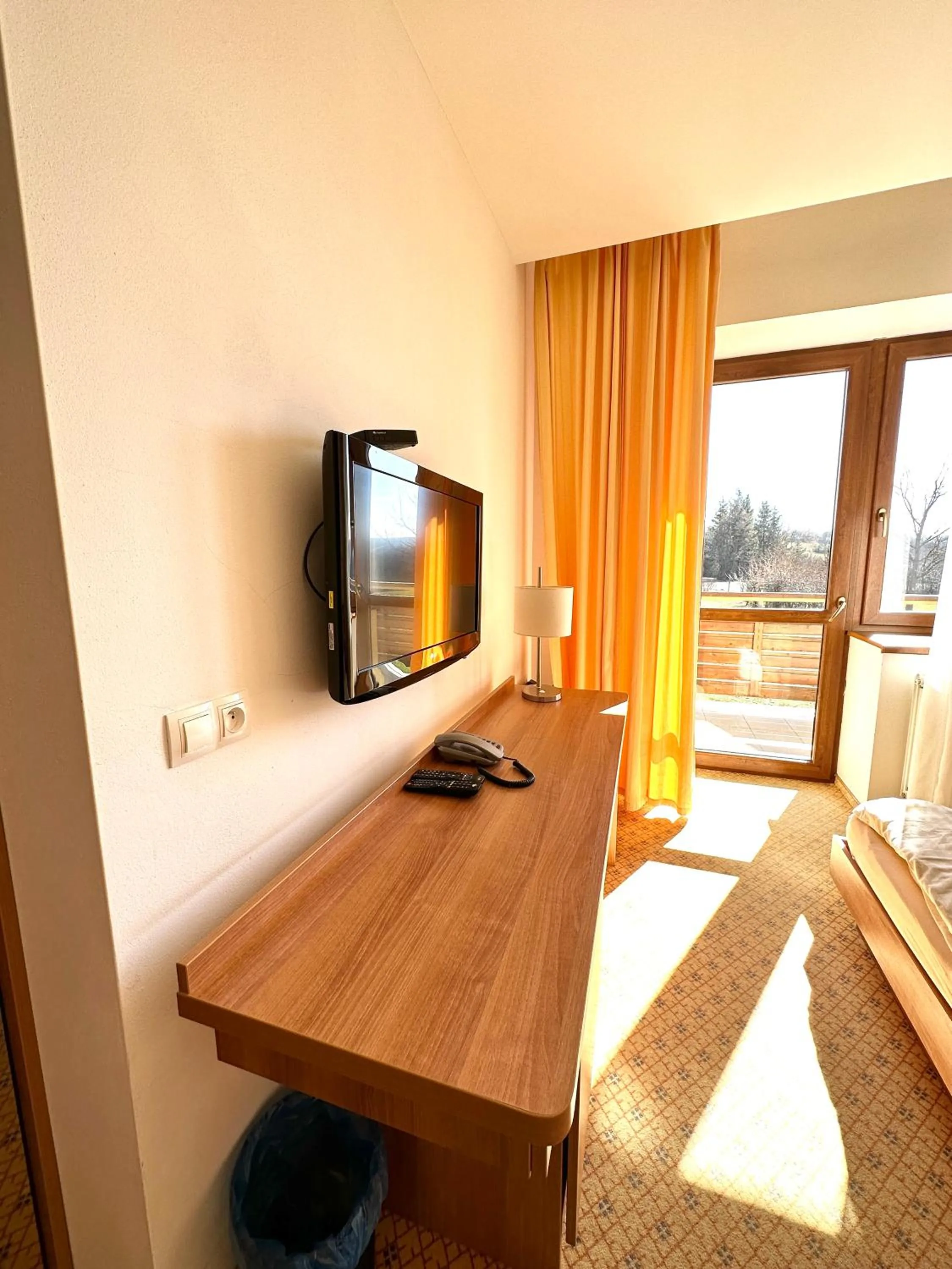 Bed in Hotel Kopanice