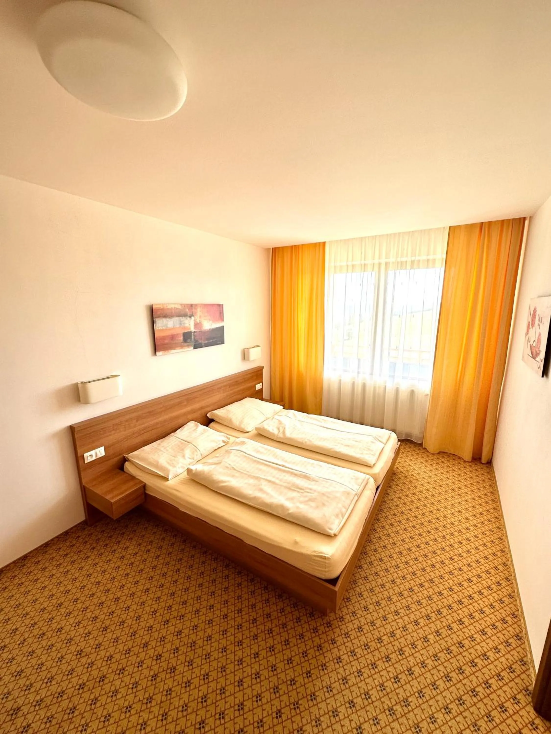 Bed in Hotel Kopanice