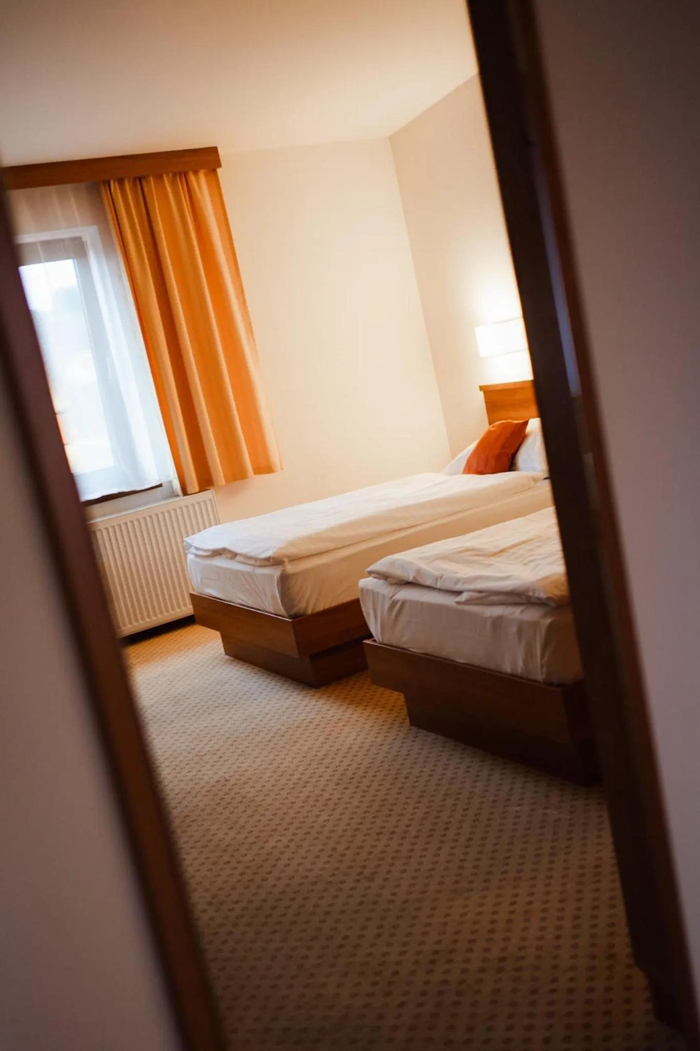 Bed in Hotel Kopanice